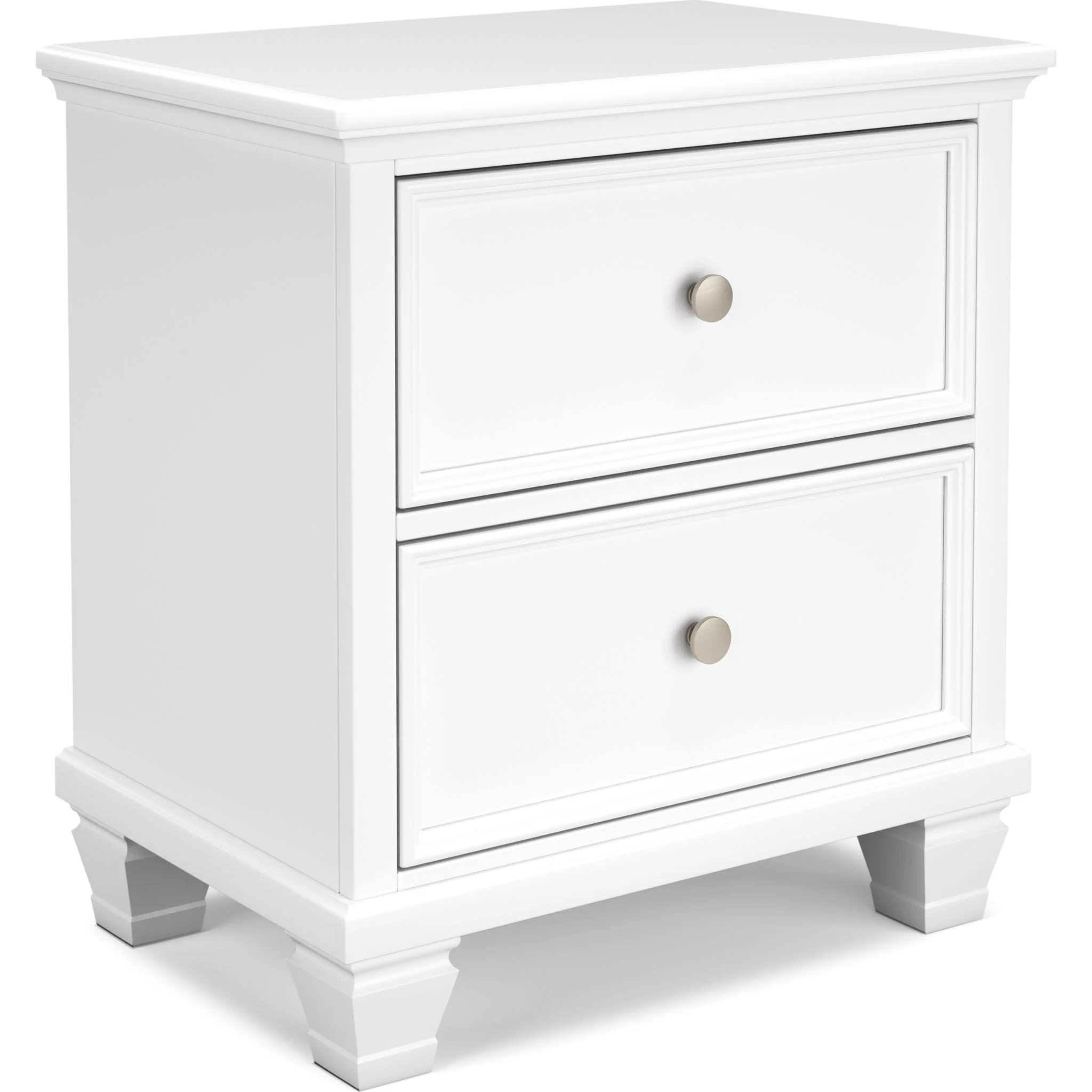 Fortman 6 Piece Panel Bedroom - White - Image 41