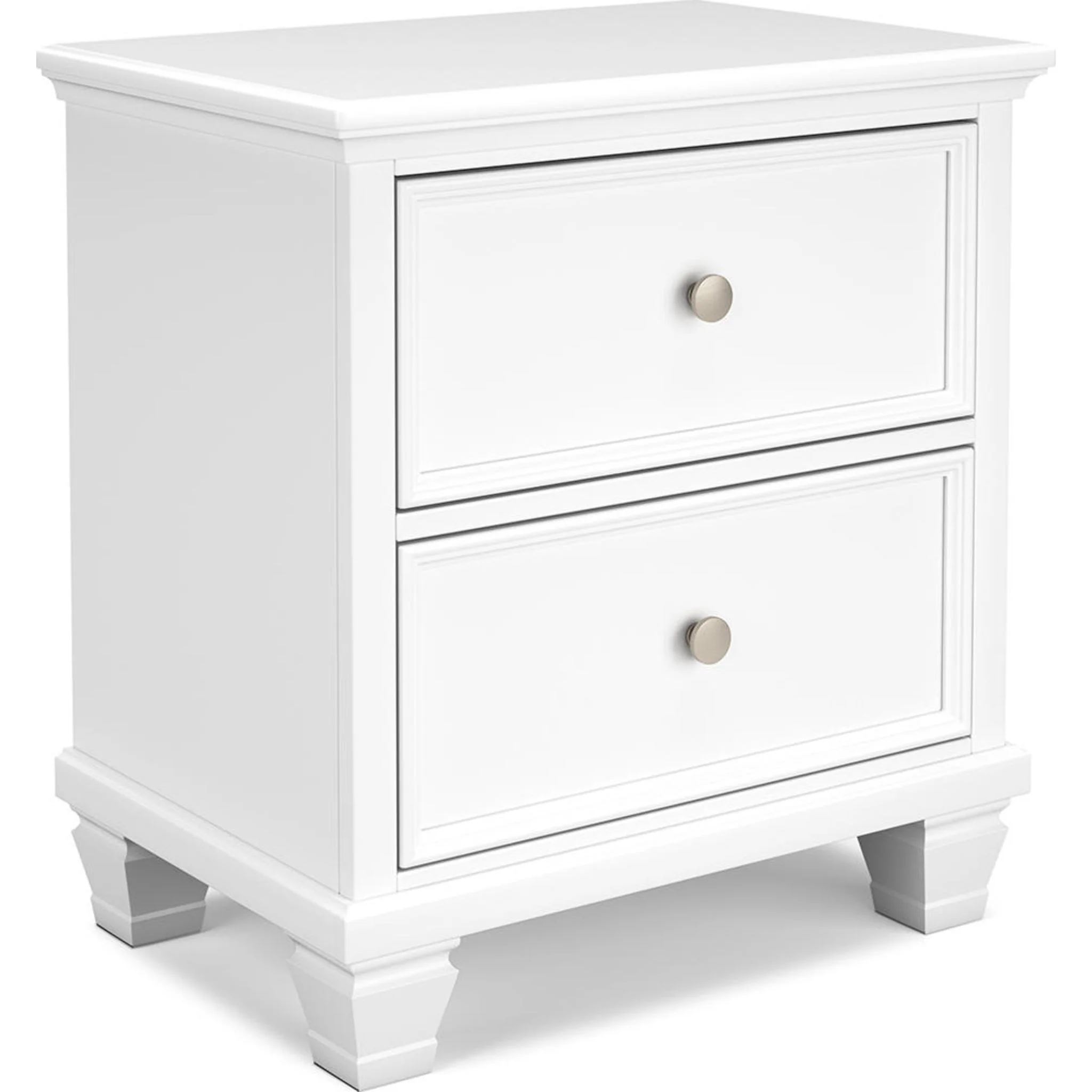 Fortman 6 Piece Panel Bedroom - White - Image 63