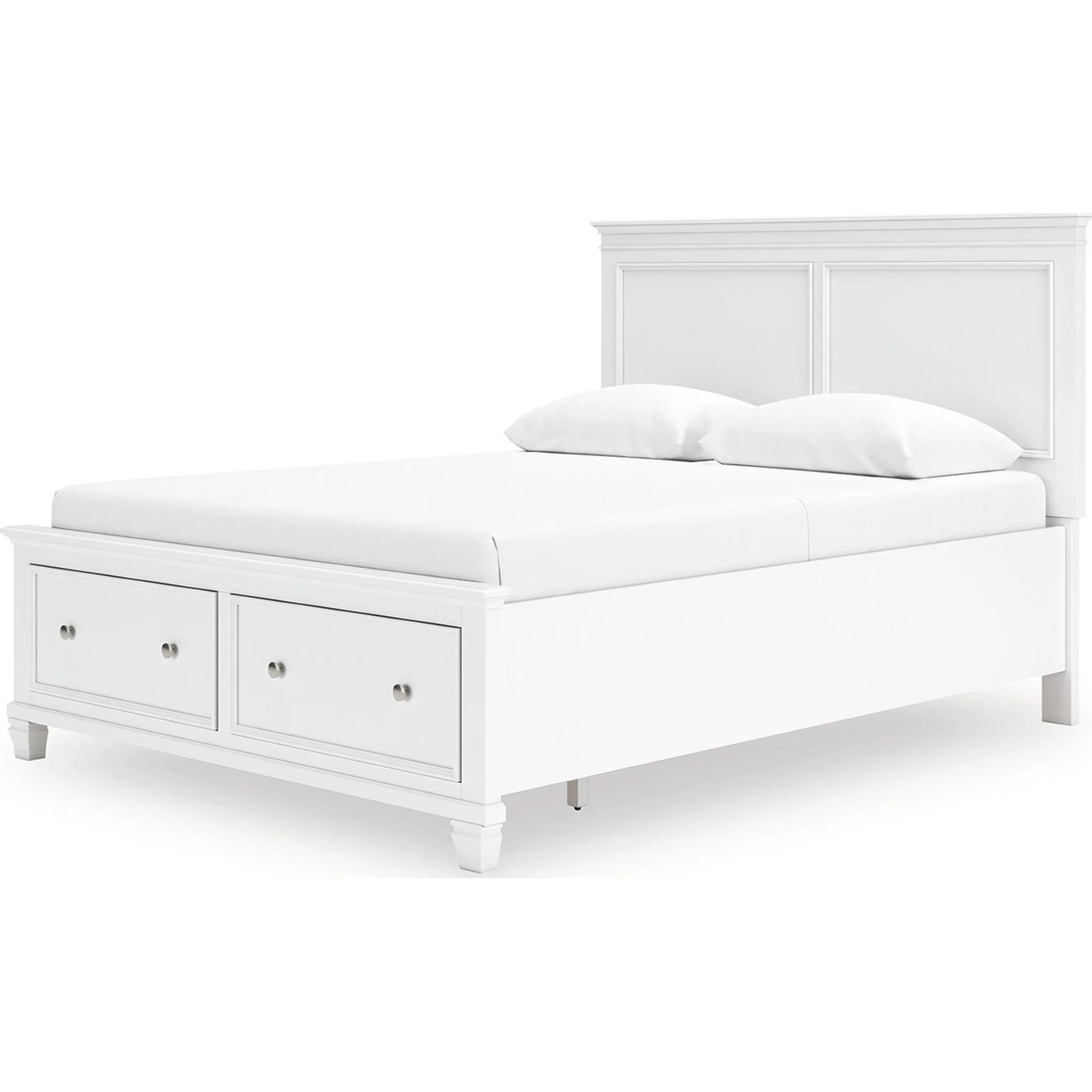 Fortman 6 Piece Queen Storage Bedroom - White - Image 11