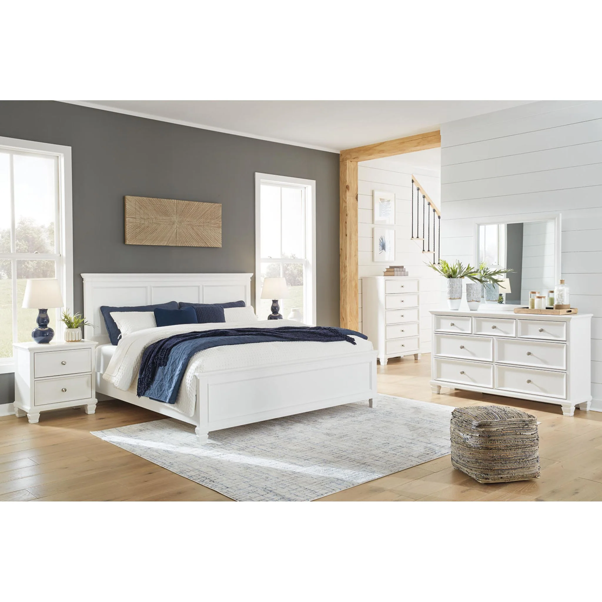 Fortman Dresser and Mirror - White - Image 10
