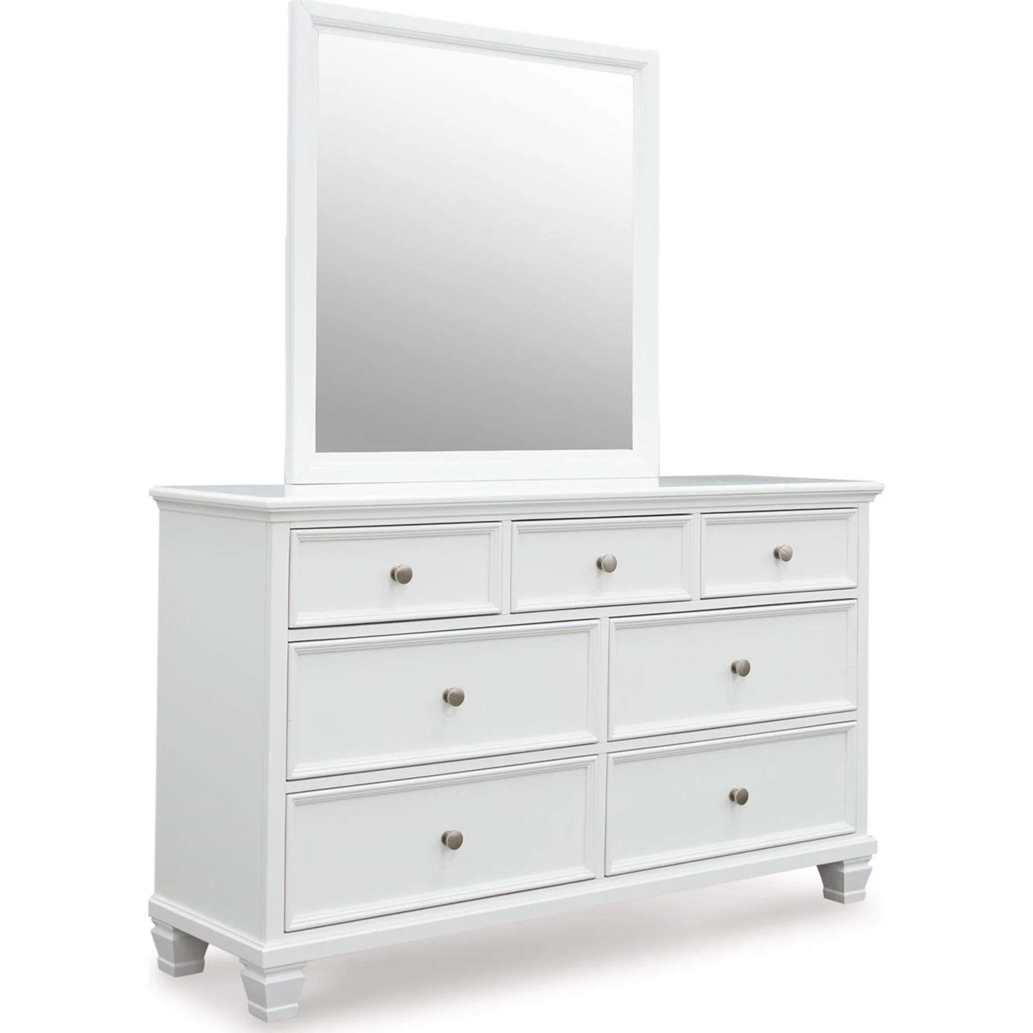 Fortman Dresser and Mirror - White - Image 5