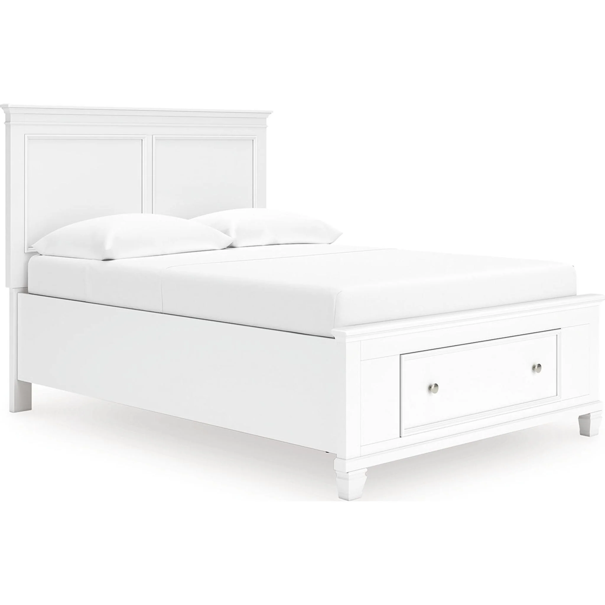 Fortman Full Storage Bed - White - Image 5