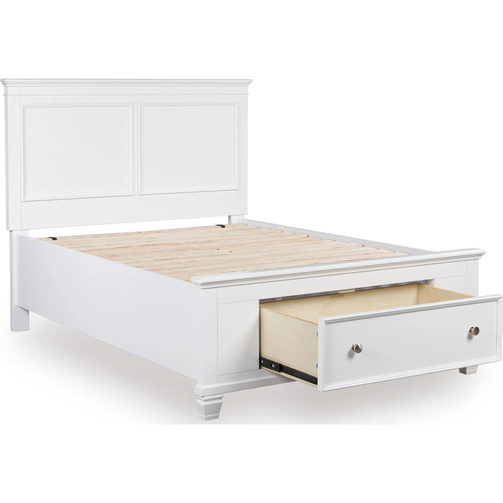 Fortman Full Storage Bed - White - Image 8