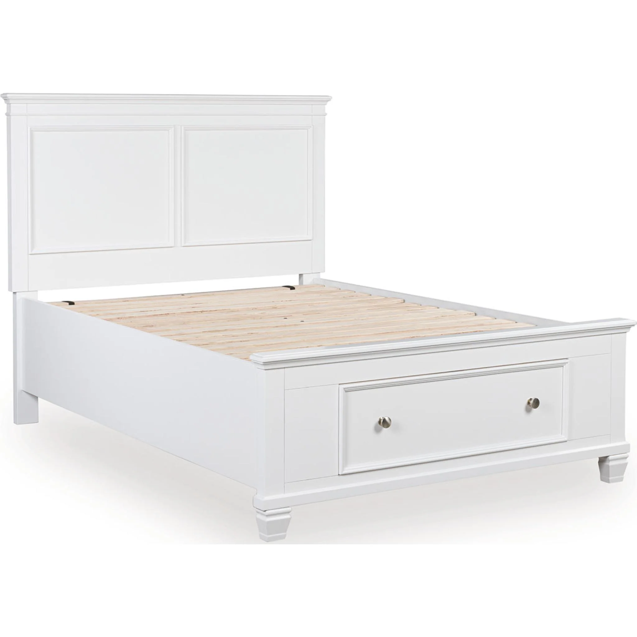 Fortman Full Storage Bed - White - Image 9