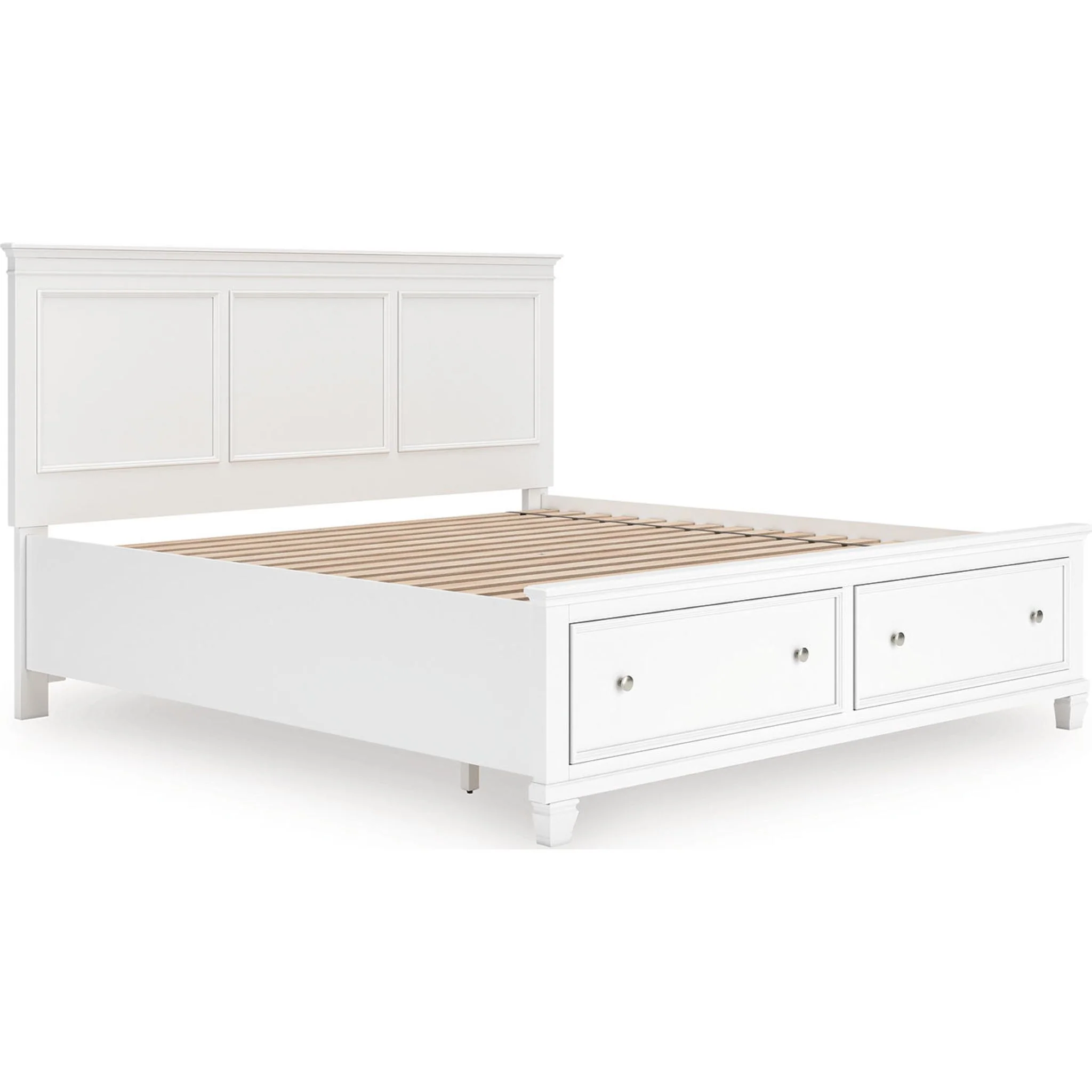 Fortman King Storage Bed - White - Image 2