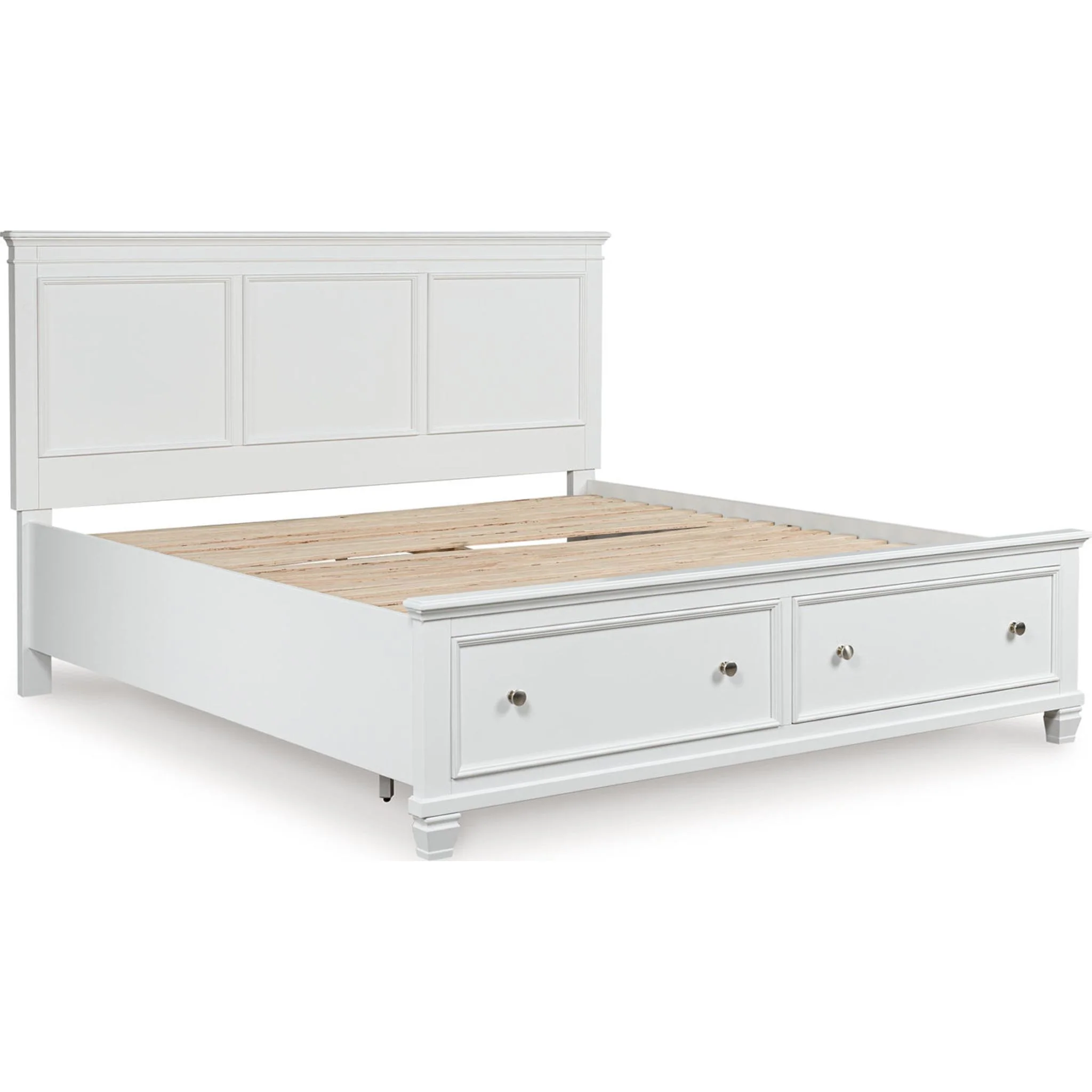 Fortman King Storage Bed - White - Image 7