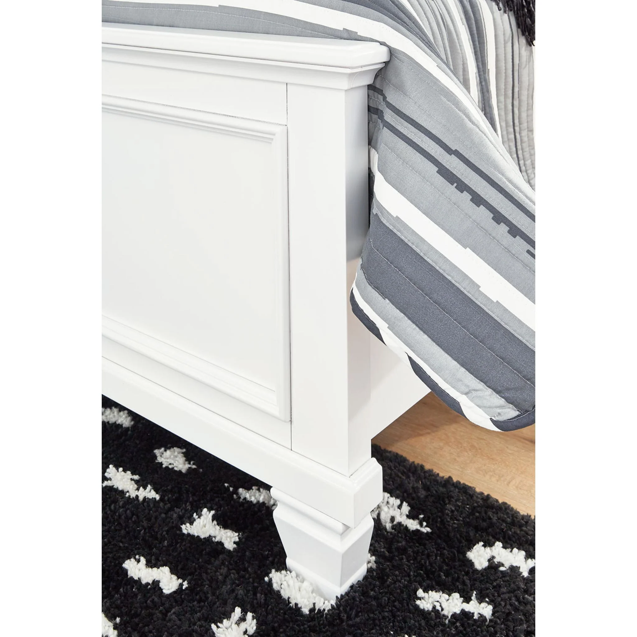 Fortman Panel Bed - White - Image 12
