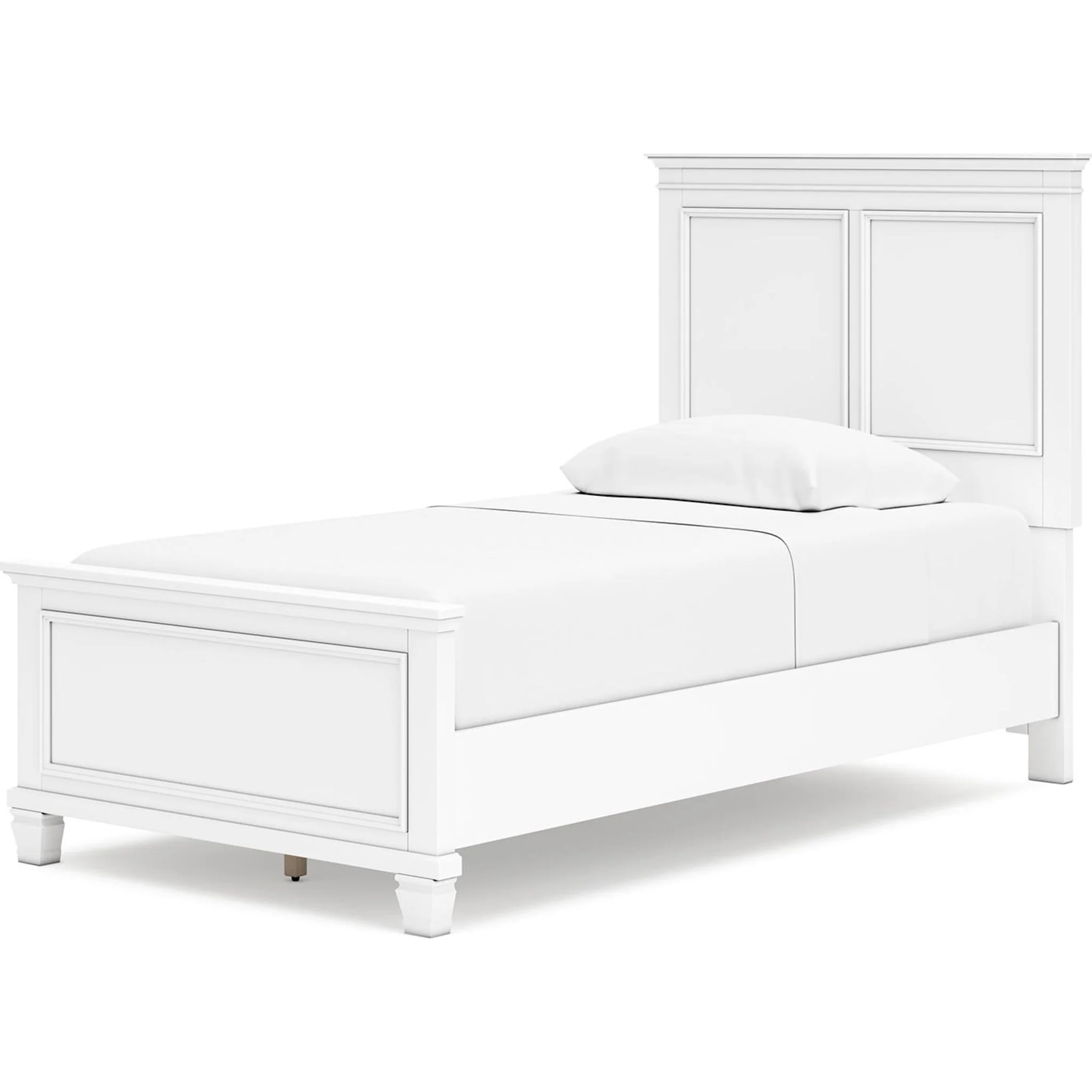 Fortman Panel Bed - White - Image 2