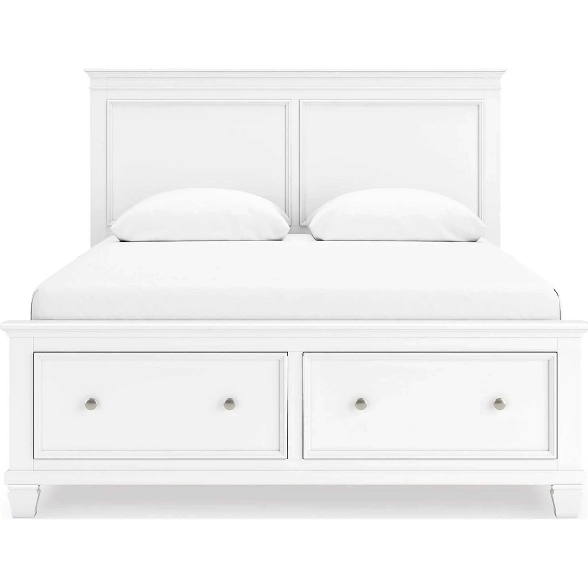 Fortman Queen Storage Bed - White - Image 6