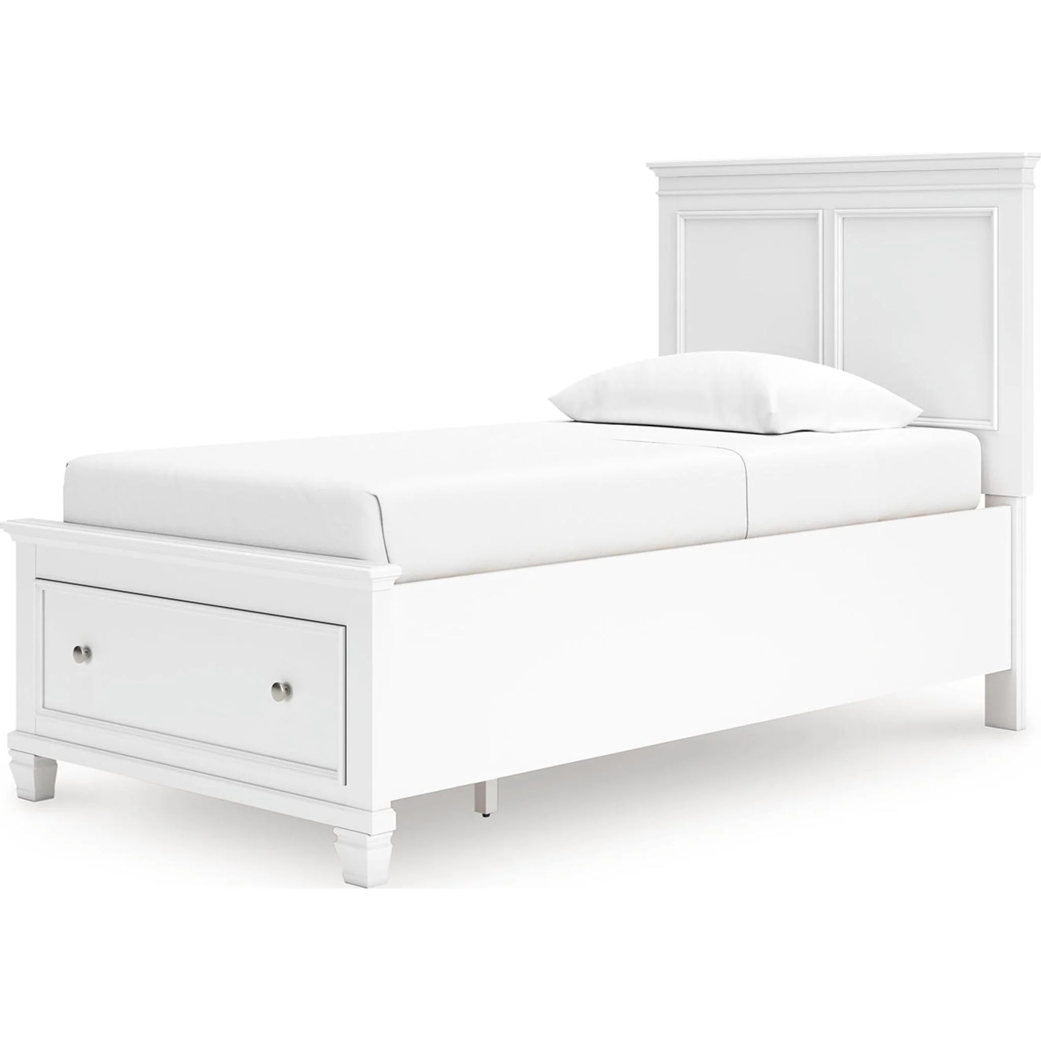 Fortman Twin Storage Bed - White - Image 2