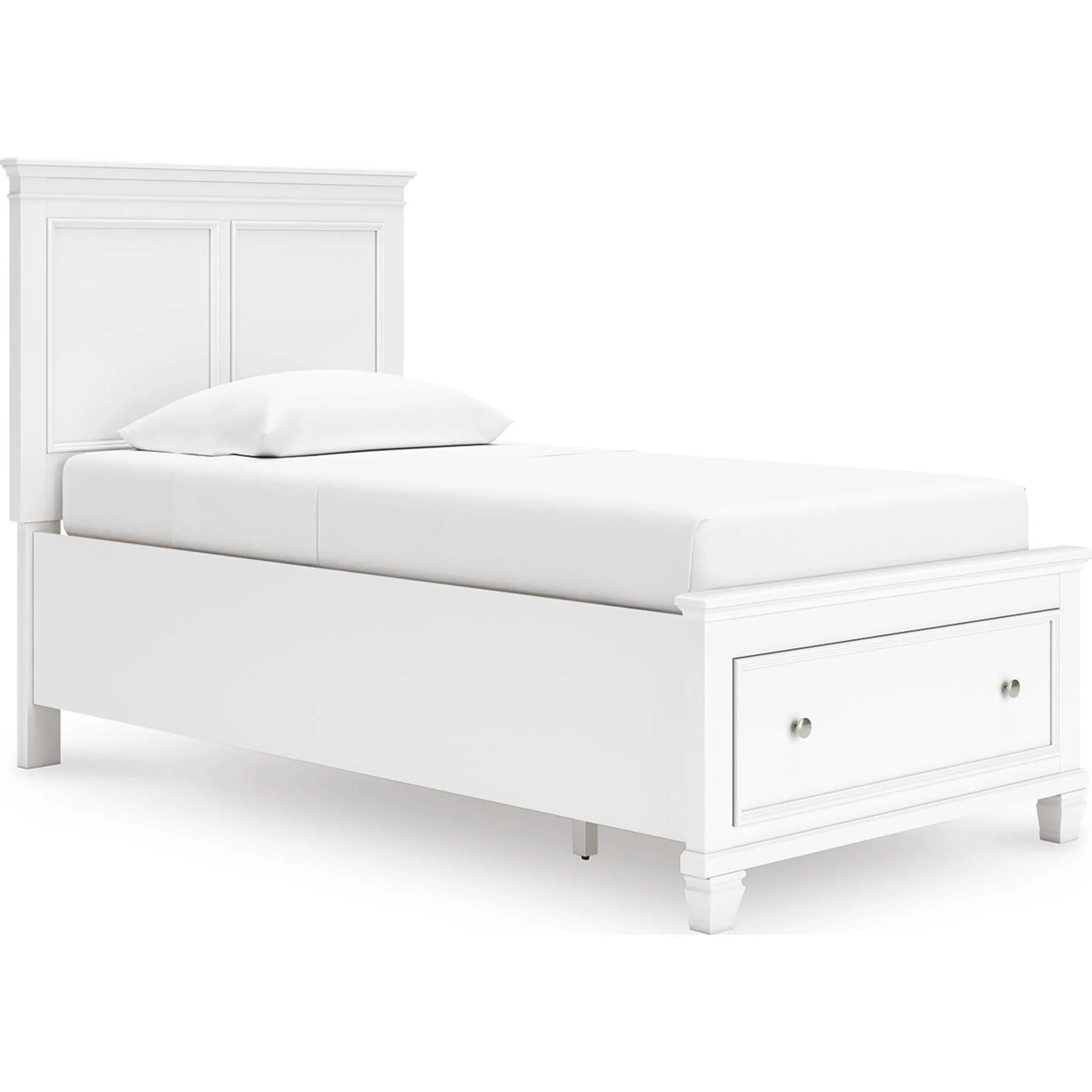 Fortman Twin Storage Bed - White - Image 5