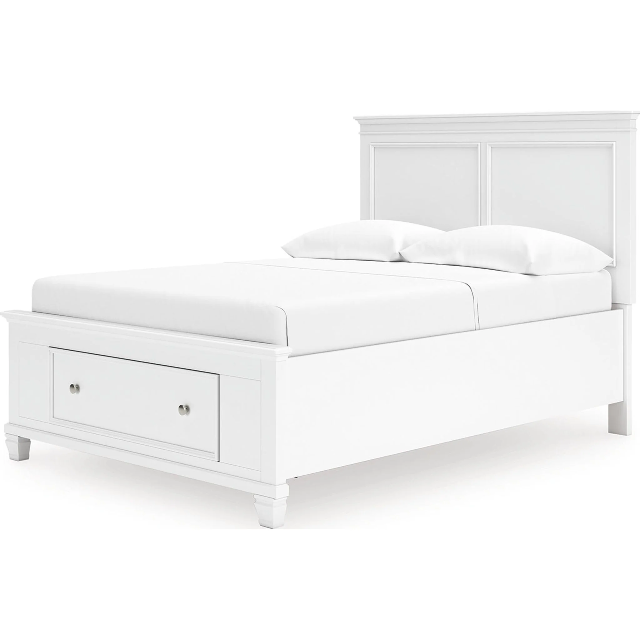 Fortman 6 Piece Full Storage Bedroom - White - Image 10