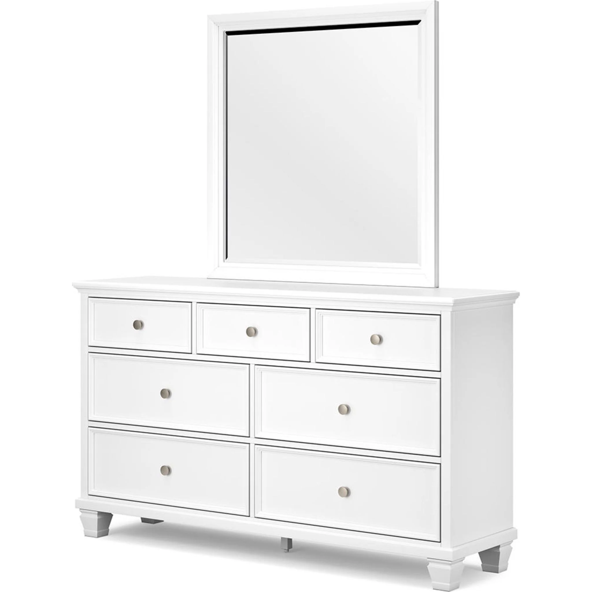 Fortman 6 Piece Full Storage Bedroom - White - Image 2