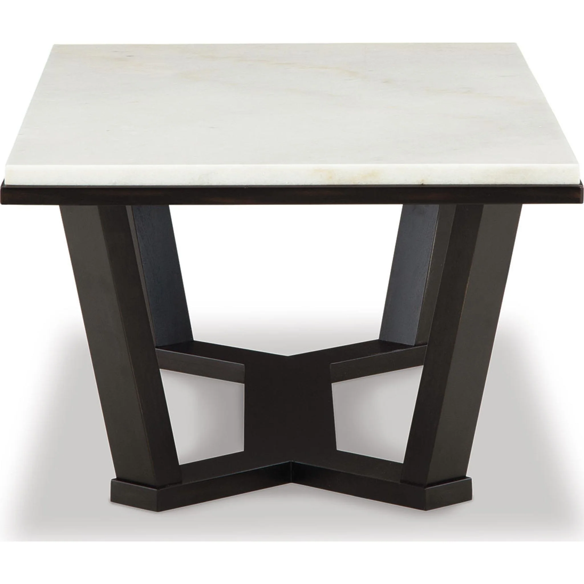 Fostead Coffee Table - White/Espresso - Image 6