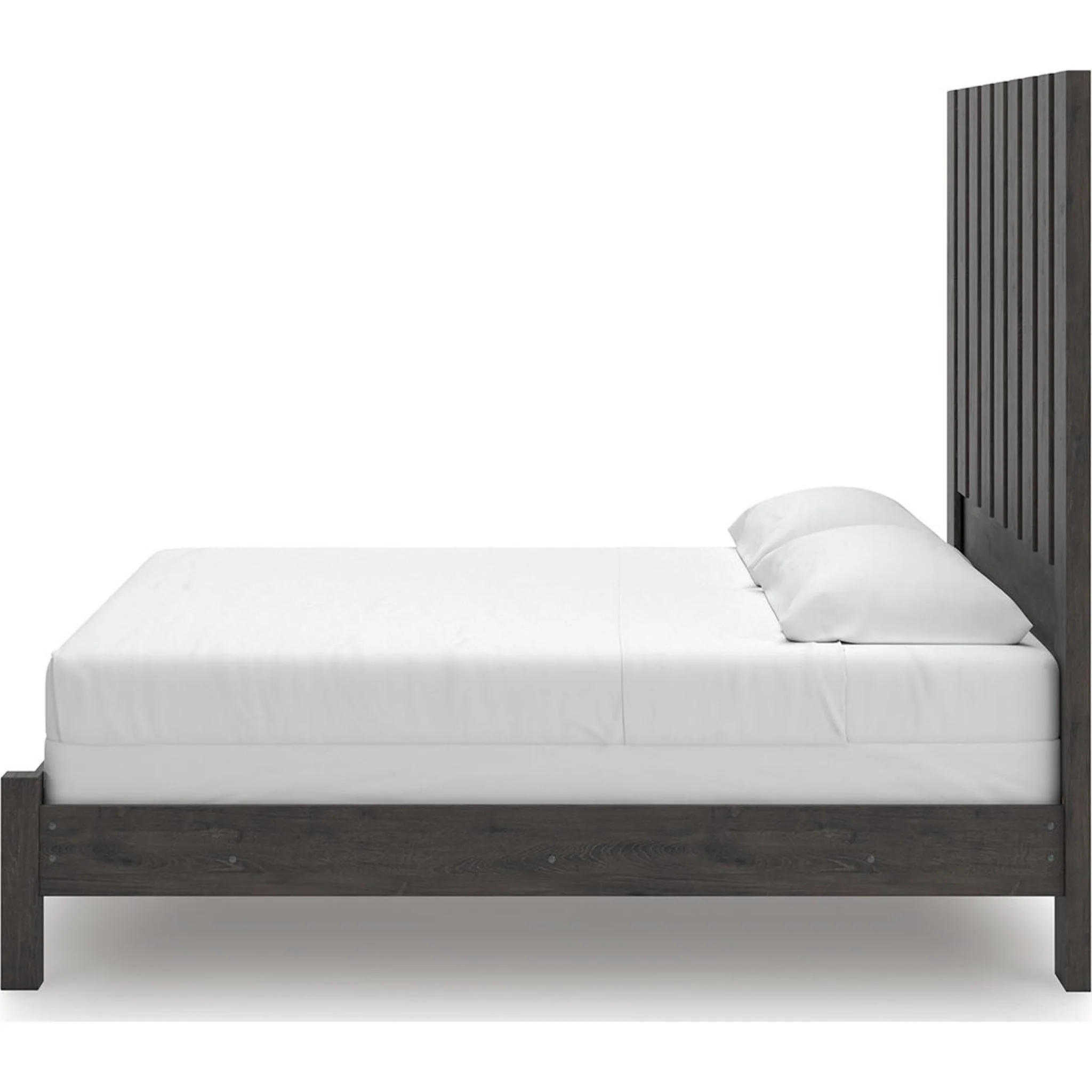 Fraluna 6 Piece King Panel Bedroom - Charcoal - Image 16