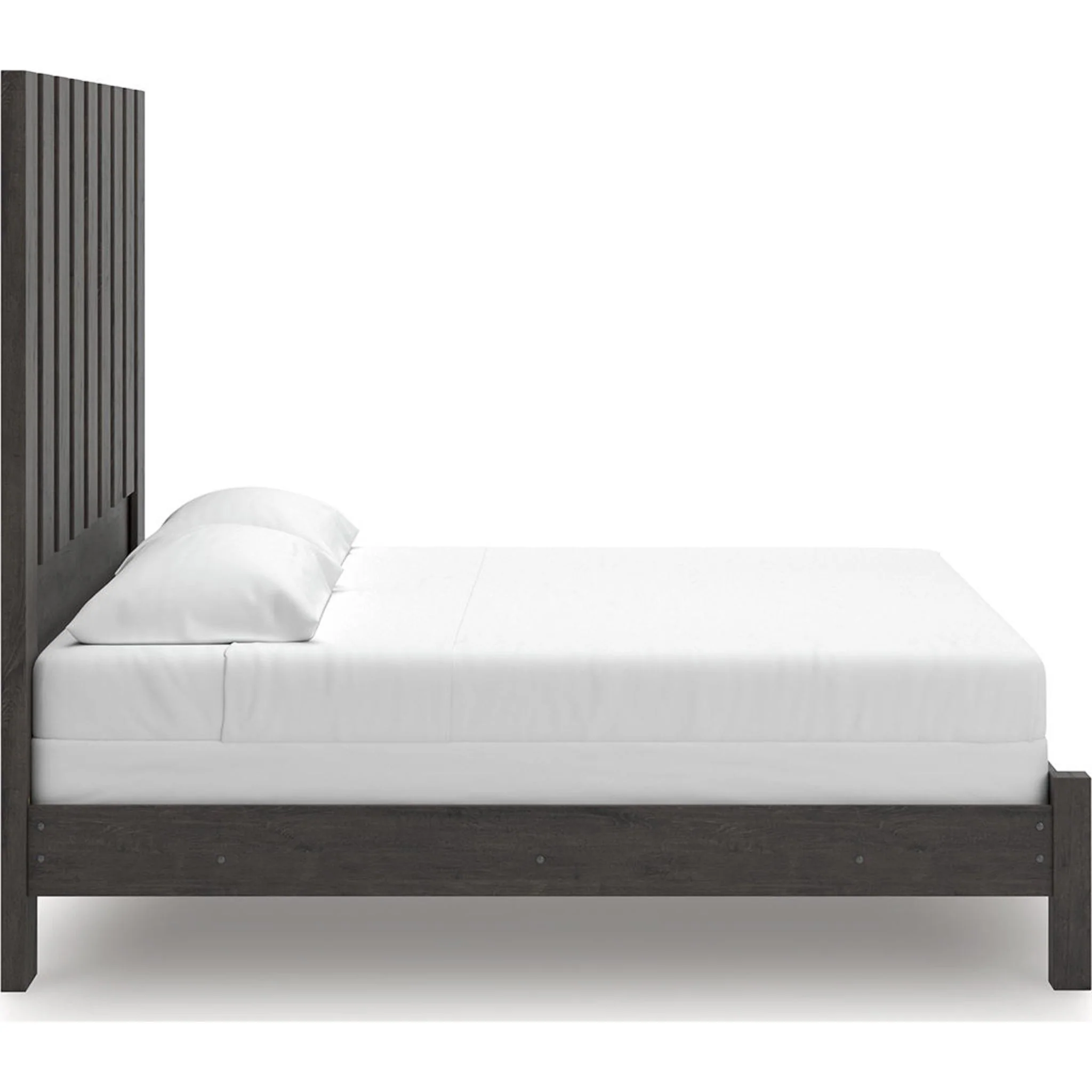 Fraluna 6 Piece King Panel Bedroom - Charcoal - Image 17