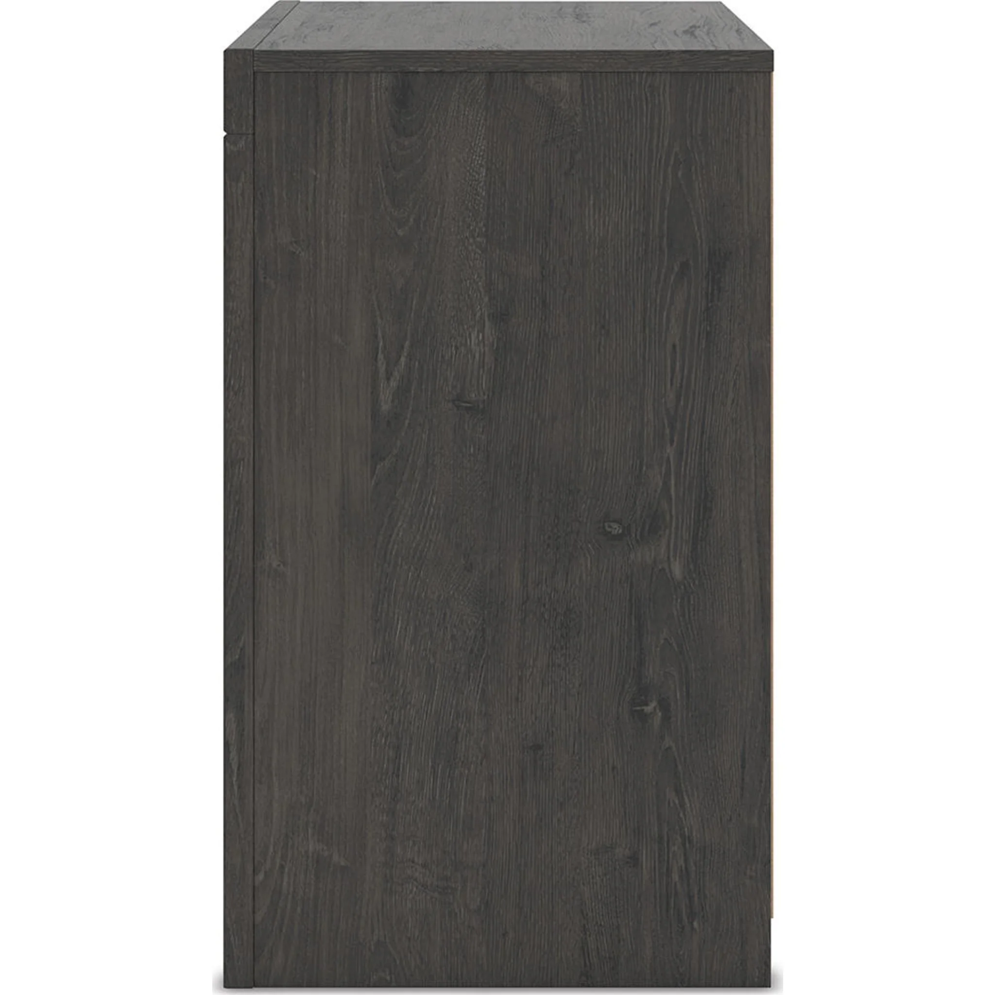 Fraluna 6 Piece King Panel Bedroom - Charcoal - Image 26