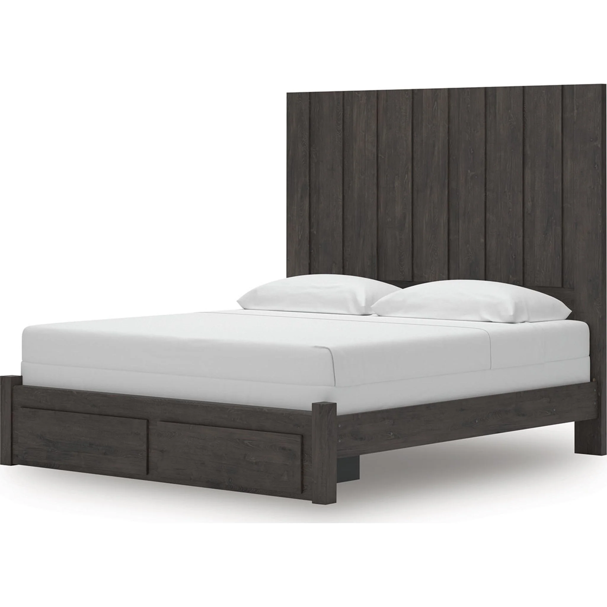 Fraluna 6 Piece King Storage Bedroom - Charcoal - Image 10