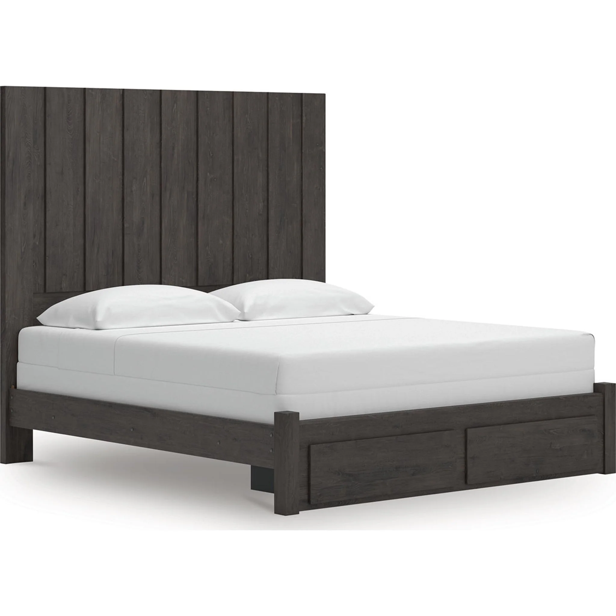 Fraluna 6 Piece King Storage Bedroom - Charcoal - Image 13