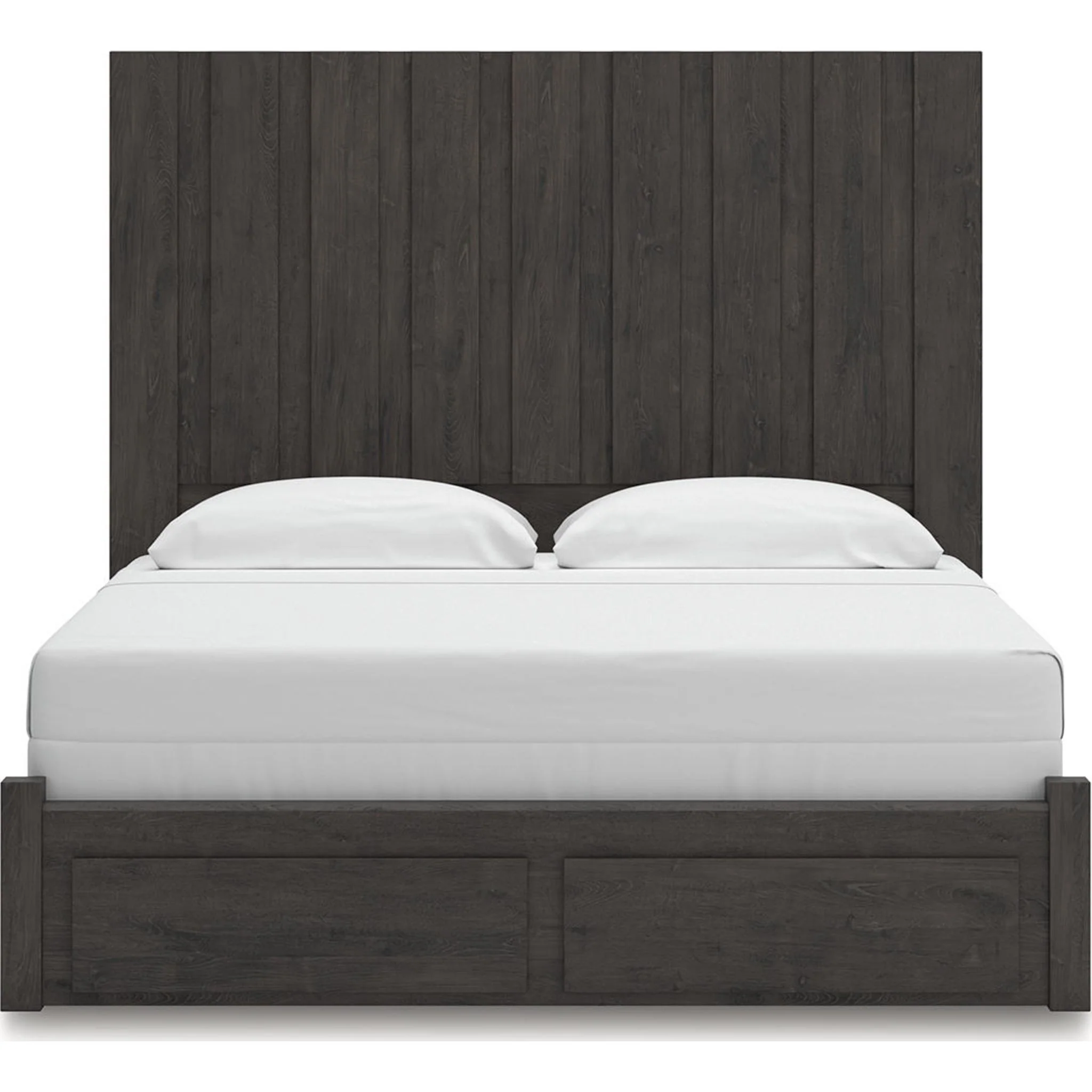 Fraluna 6 Piece King Storage Bedroom - Charcoal - Image 16