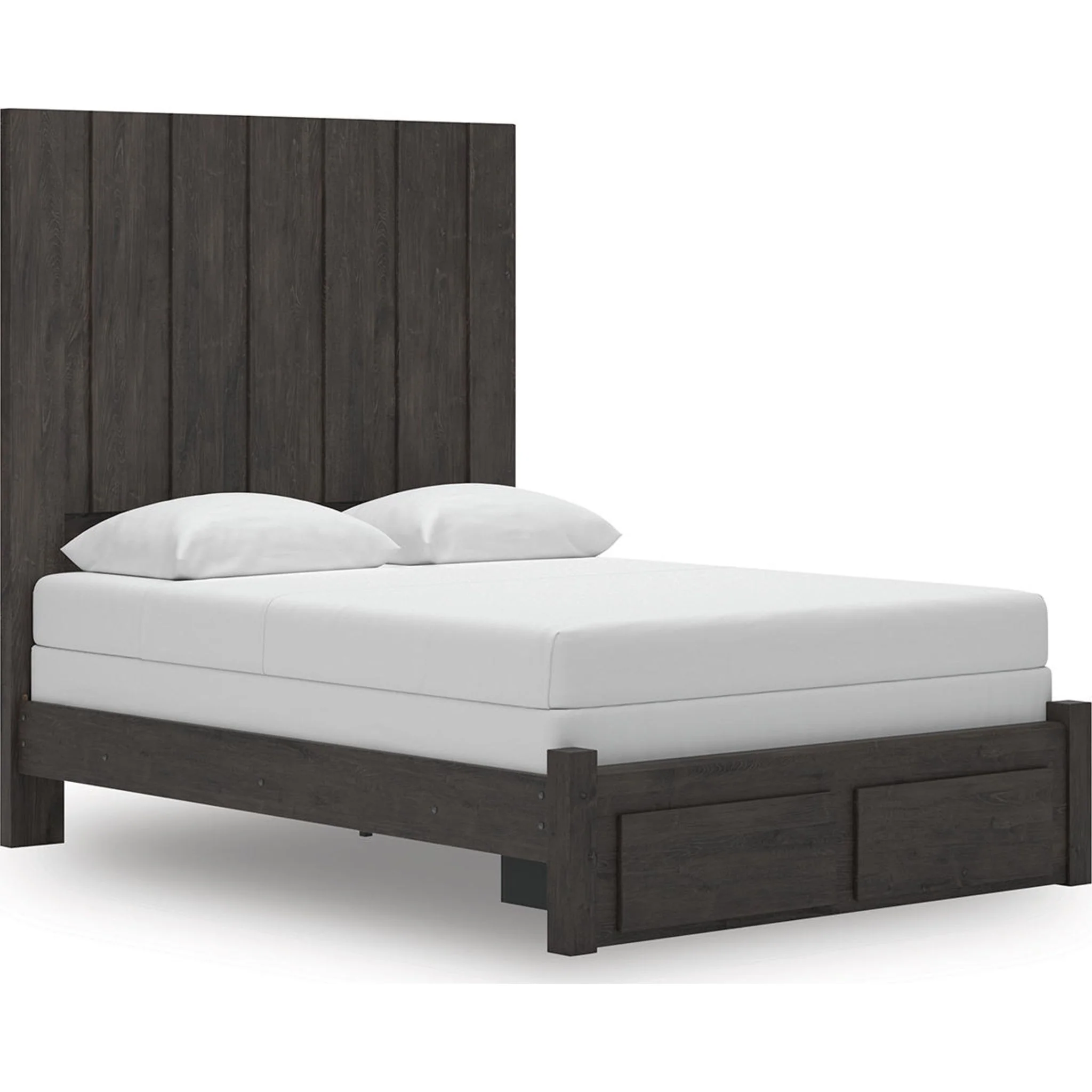 Fraluna 6 Piece Queen Storage Bedroom - Charcoal - Image 13
