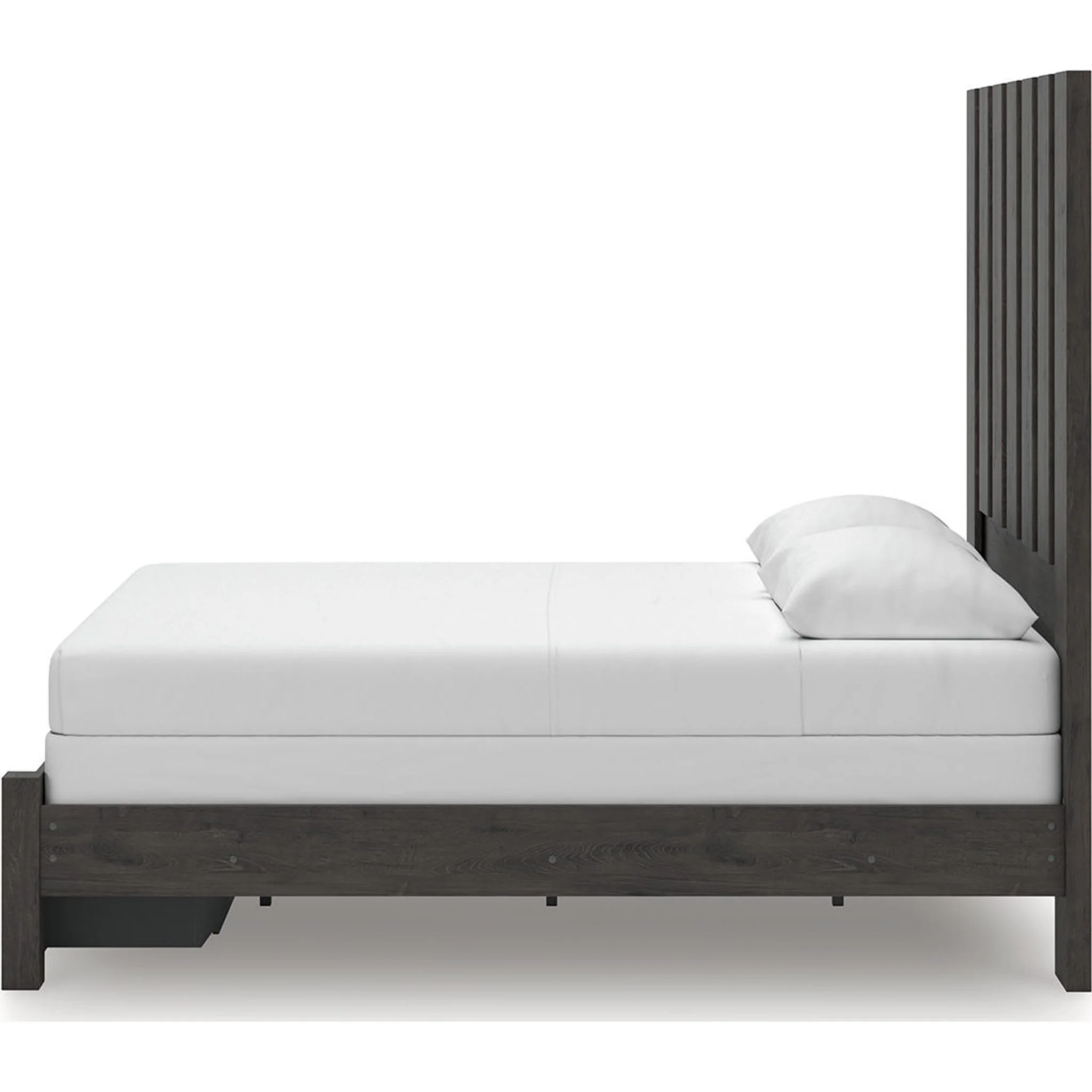 Fraluna 6 Piece Queen Storage Bedroom - Charcoal - Image 17