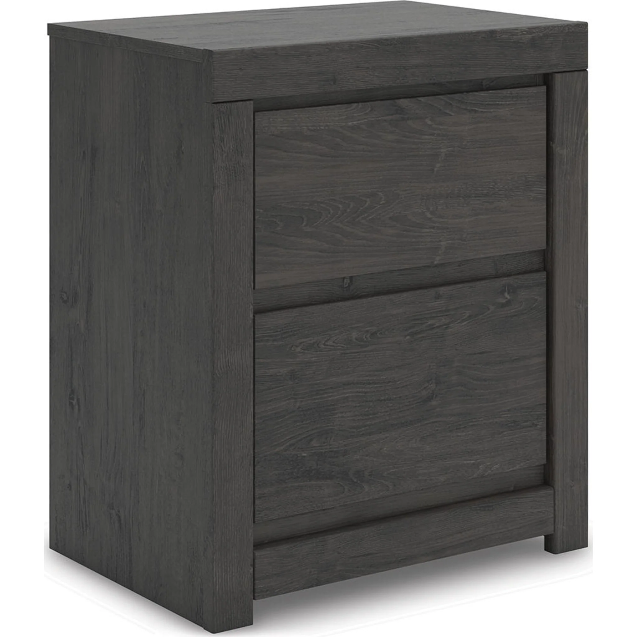 Fraluna 6 Piece Queen Storage Bedroom - Charcoal - Image 22