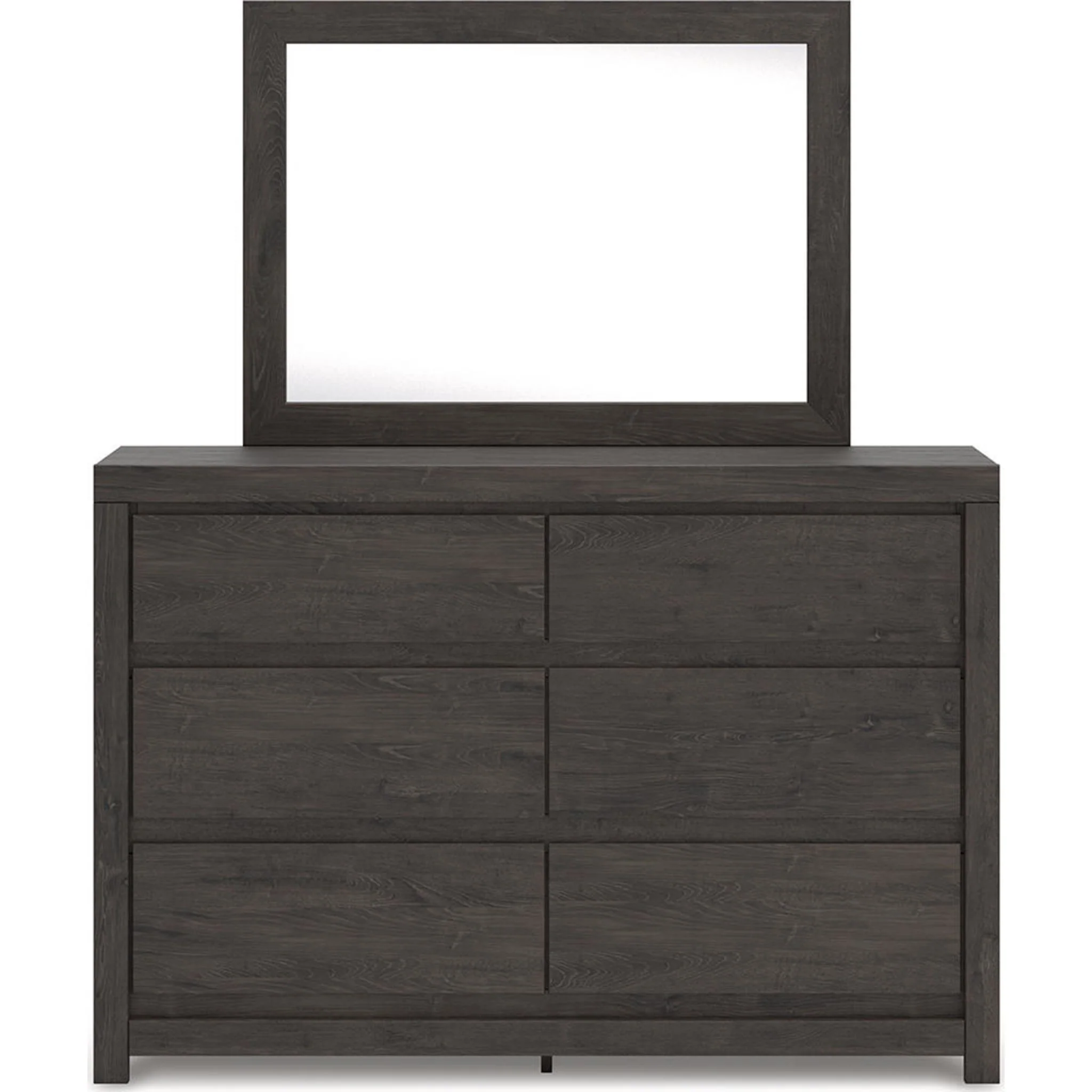 Fraluna Dresser and Mirror - Charcoal - Image 6
