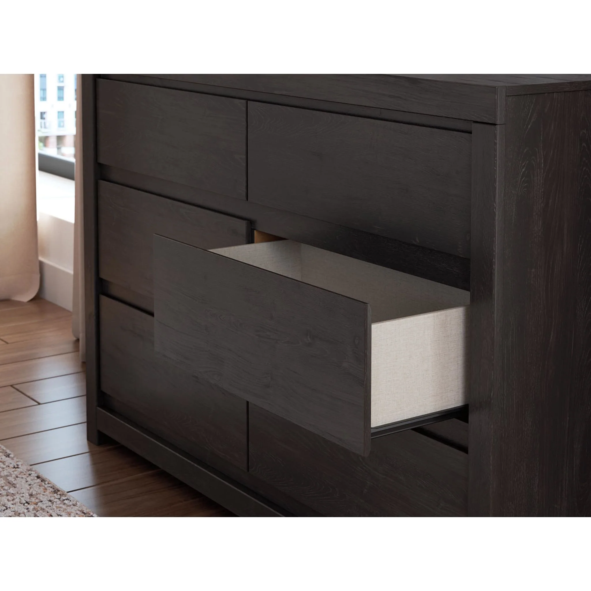 Fraluna Dresser - Charcoal - Image 8