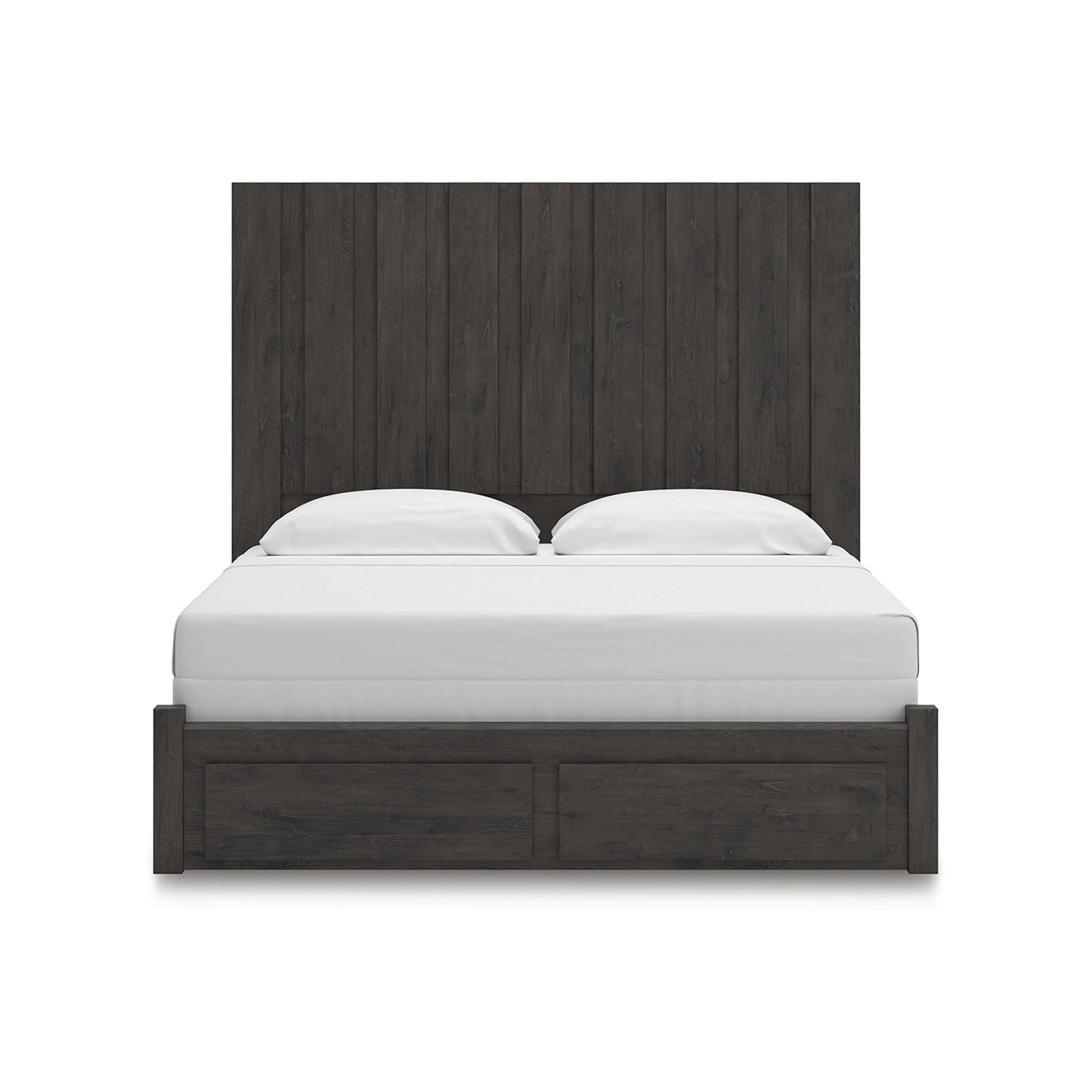 Fraluna King Storage Bed - Charcoal - Image 8