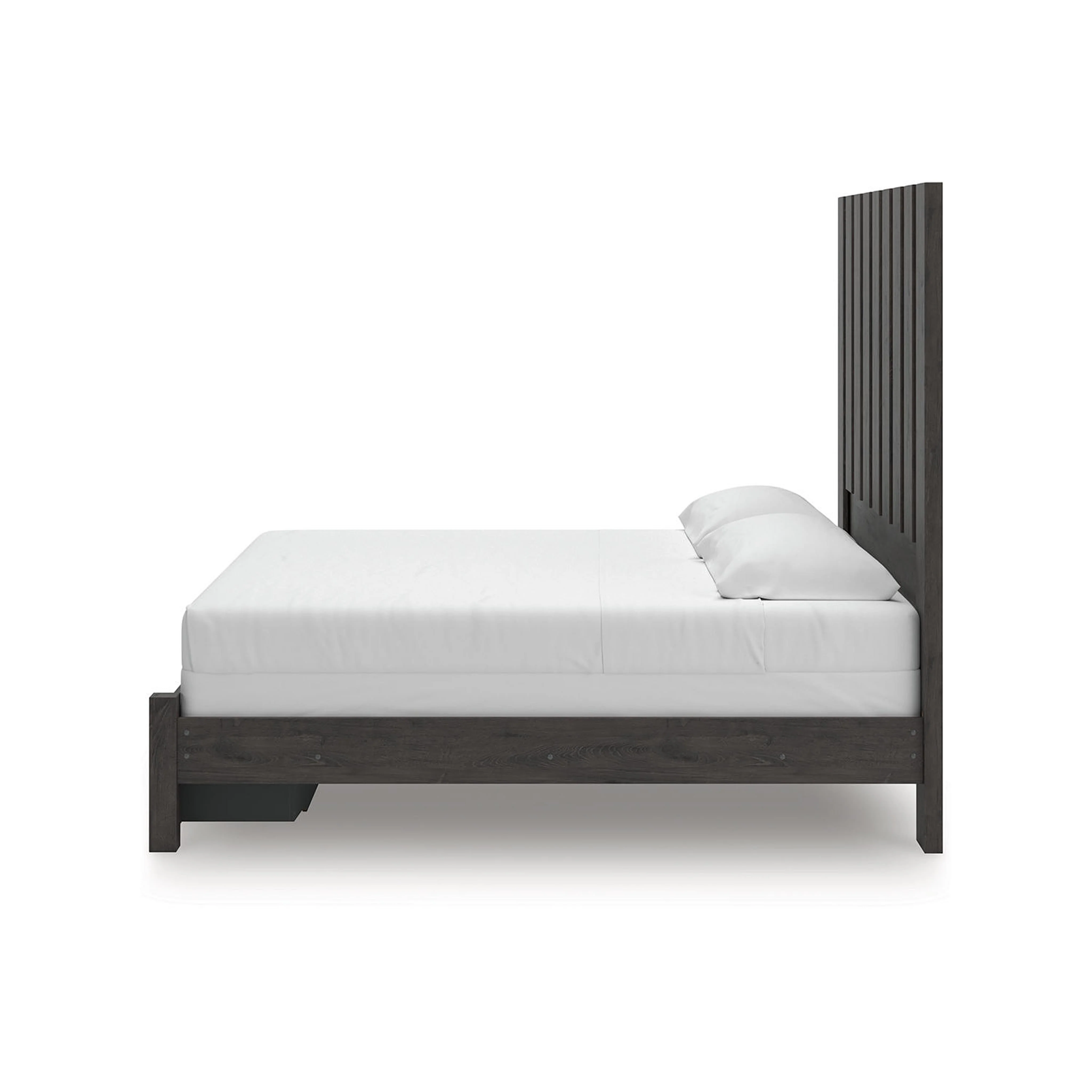 Fraluna King Storage Bed - Charcoal - Image 9