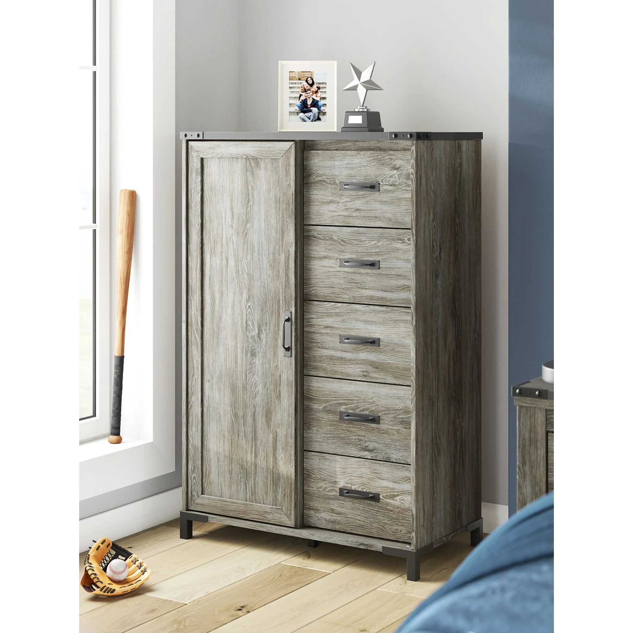 Frandern Chest - Gray - Image 8