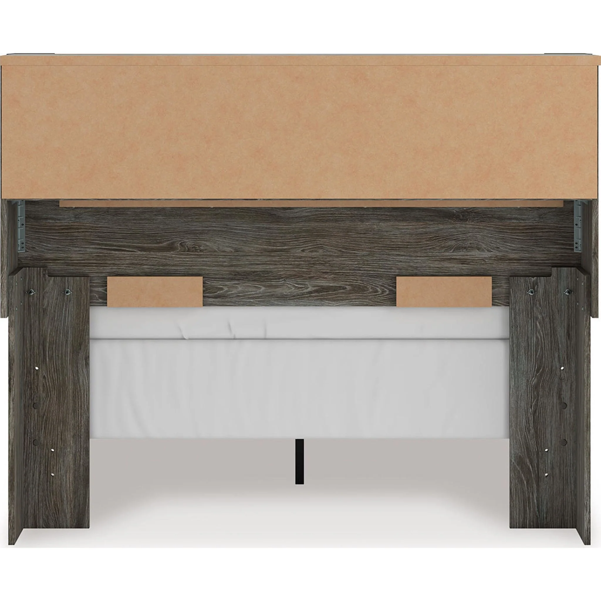Frandern Full Bookcase Bed - Gray - Image 5