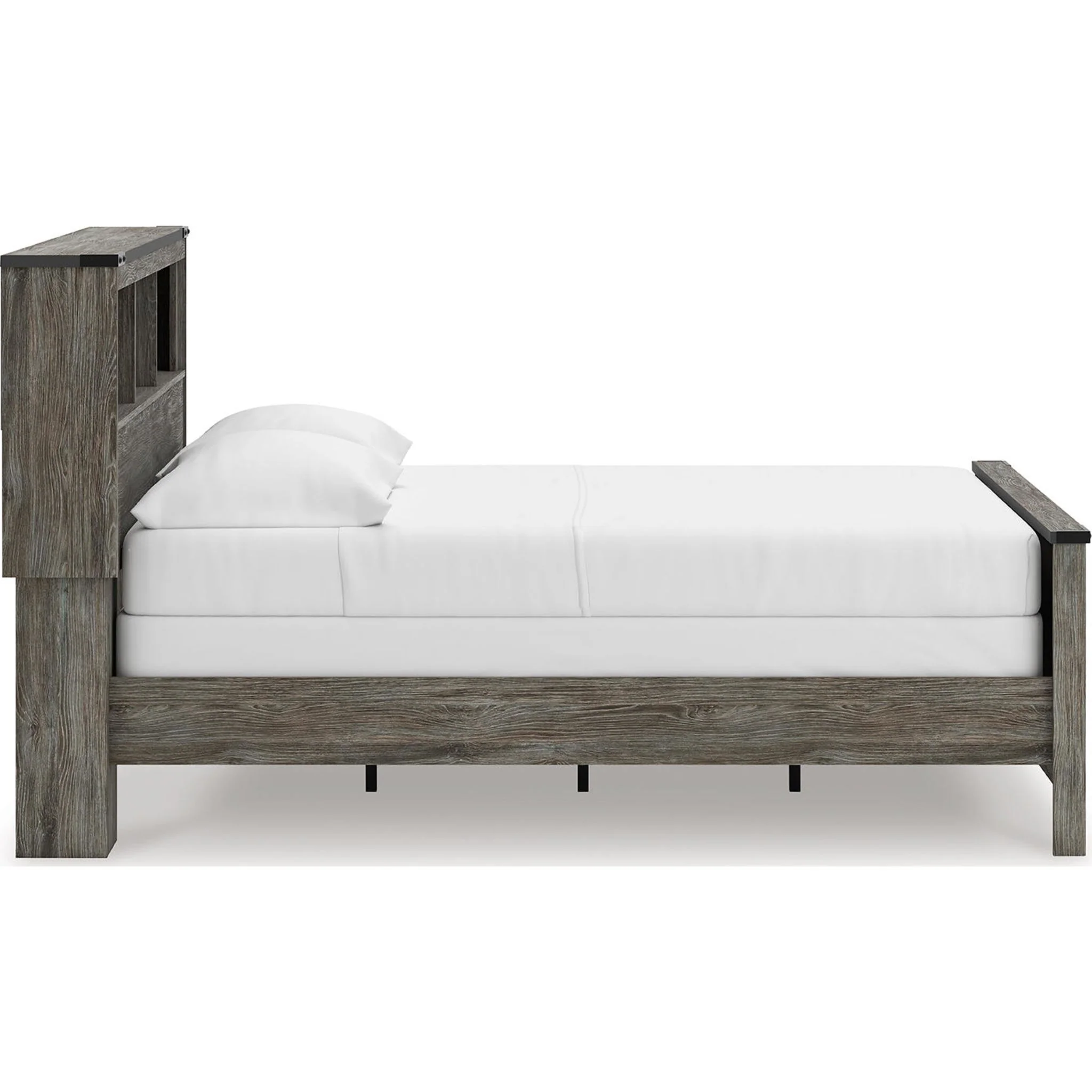 Frandern Full Bookcase Bed - Gray - Image 8