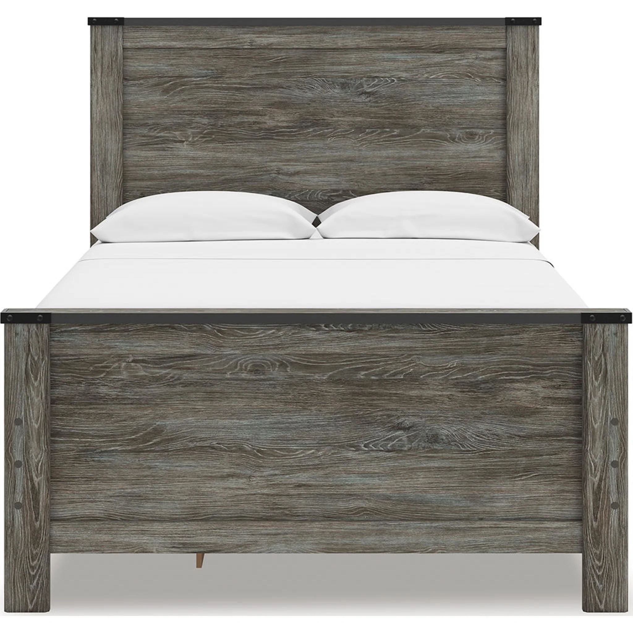 Frandern Full Storage Bed - Black/Gray - Image 7