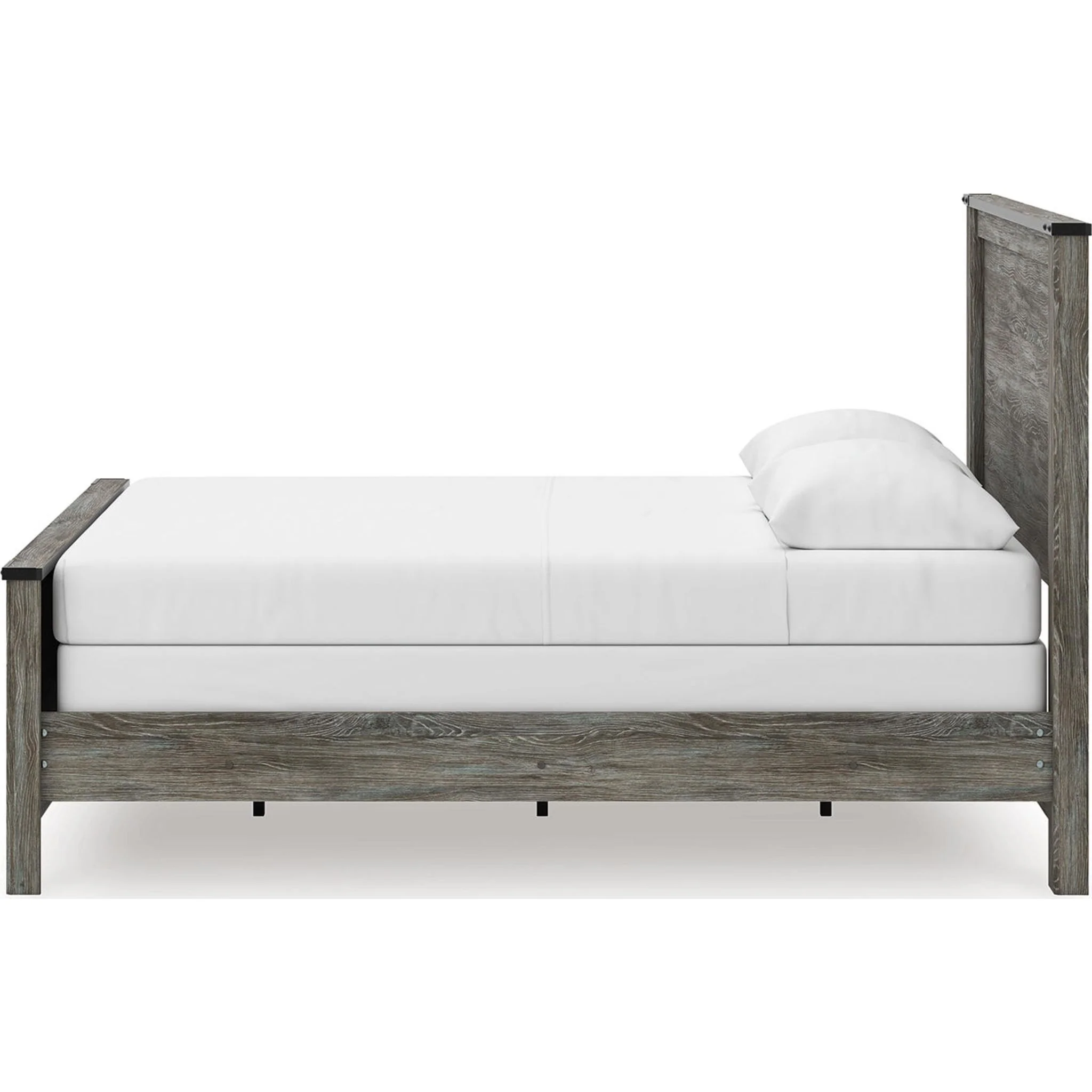 Frandern Queen Panel Bed - Black/Gray - Image 8
