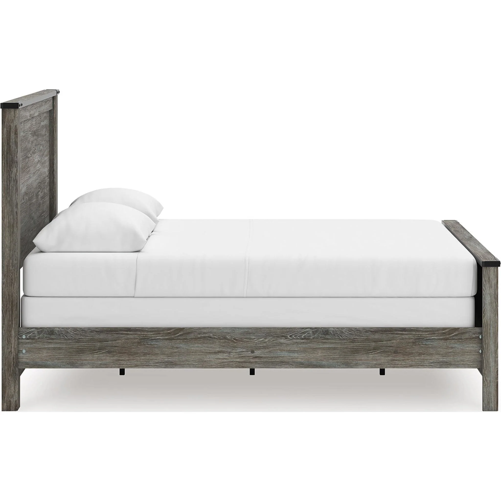 Frandern Queen Panel Bed - Black/Gray - Image 9