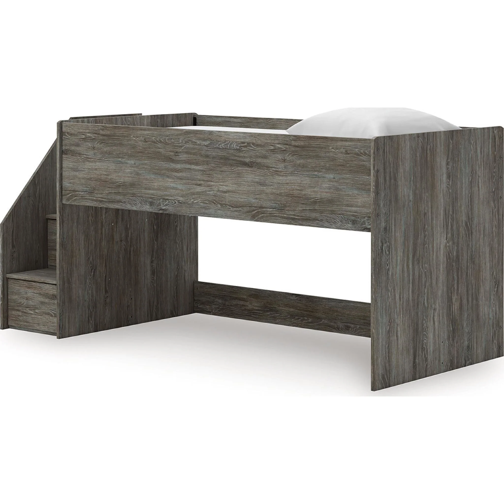 Frandern Twin Loft Bed - Gray - Image 2