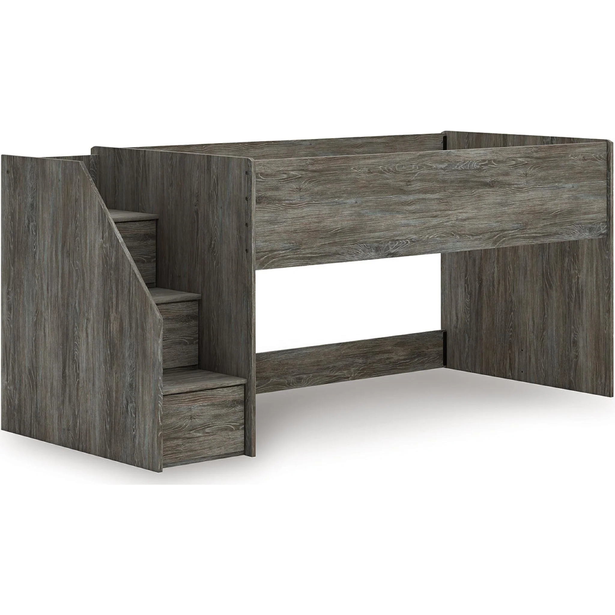 Frandern Twin Loft Bed - Gray - Image 3
