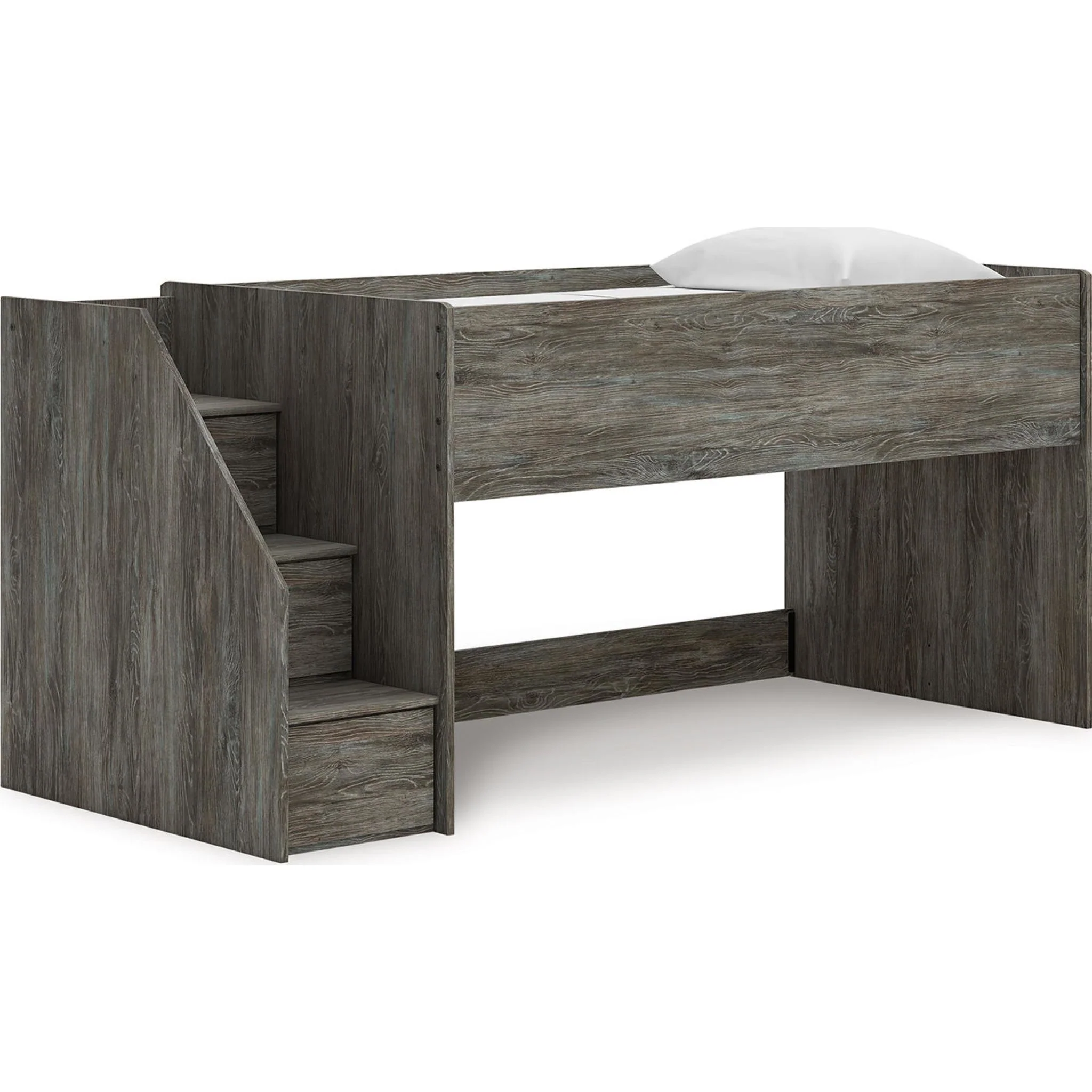 Frandern Twin Loft Bed - Gray - Image 5