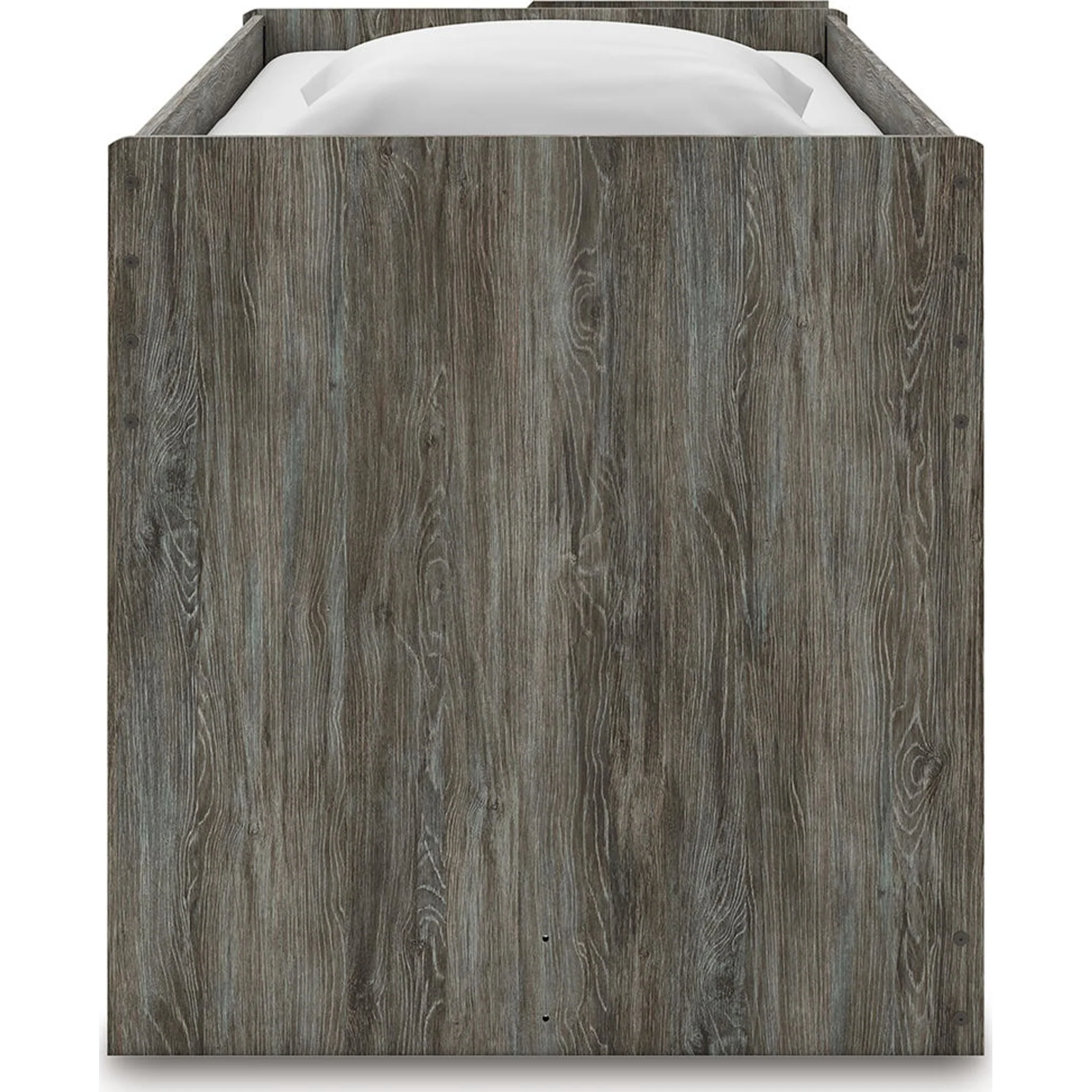 Frandern Twin Loft Bed with Storage - Gray - Image 10