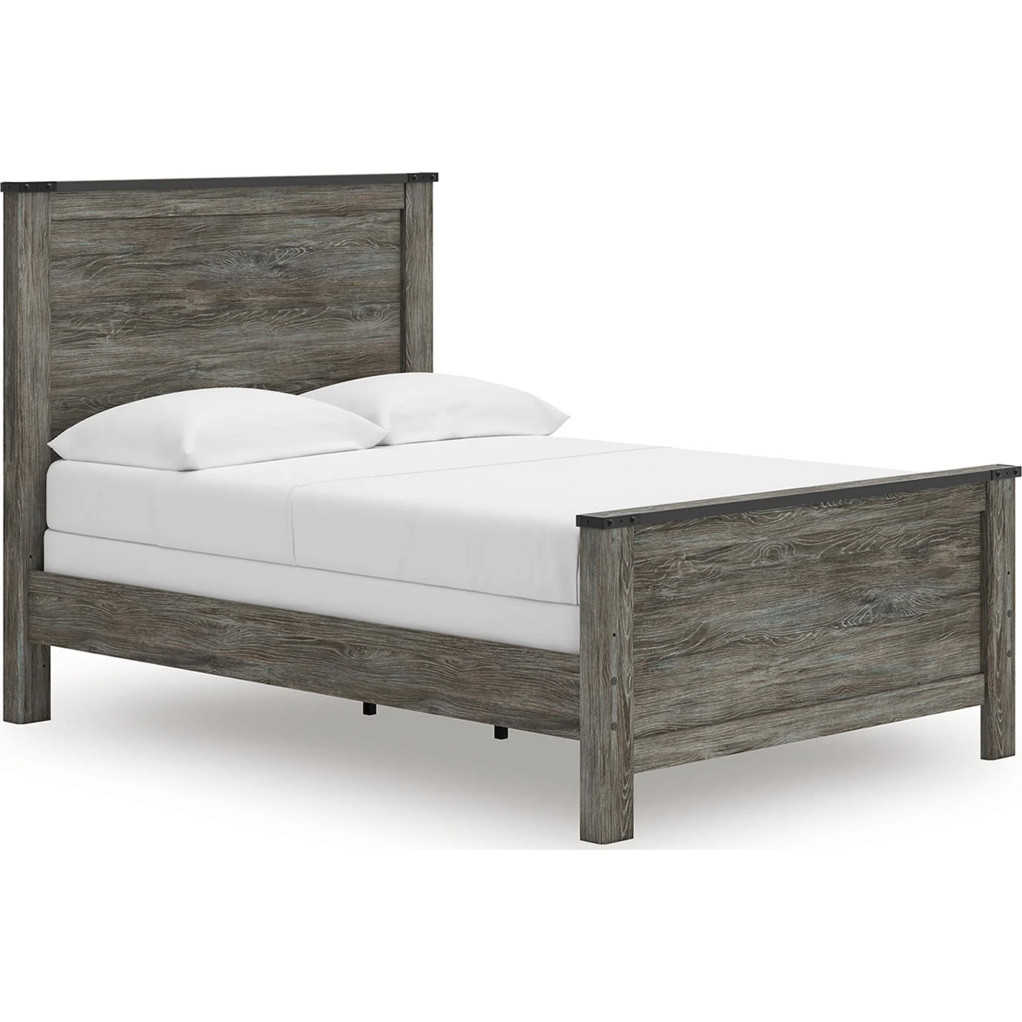 Frandern Panel Bed - Black/Gray - Image 6