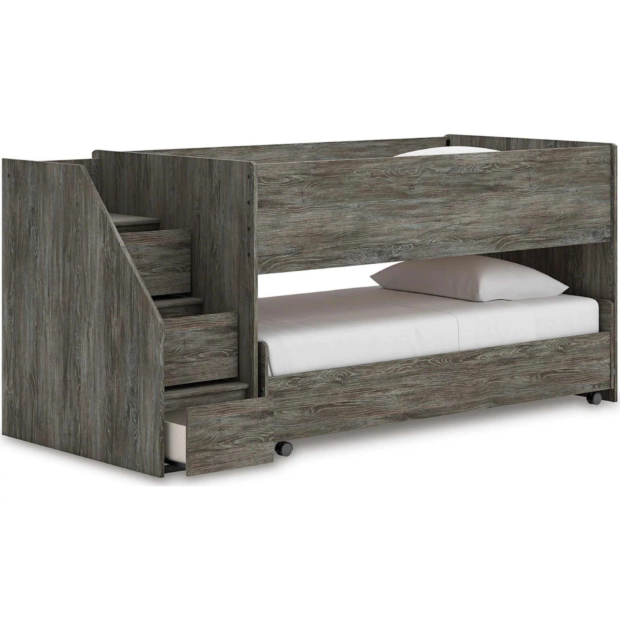 Frandern Twin/Twin Loft Bed - Gray - Image 4