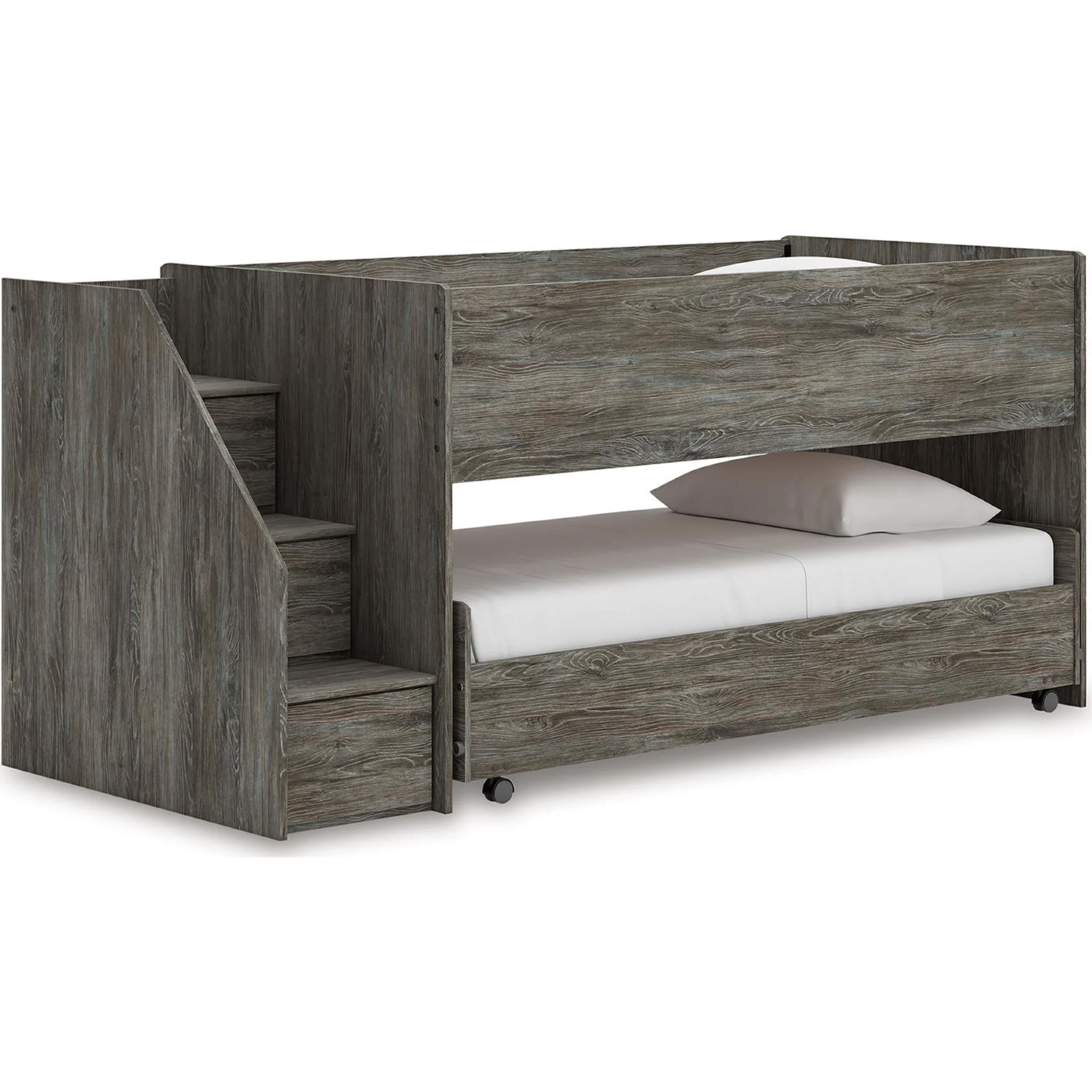 Frandern Twin/Twin Loft Bed - Gray - Image 5