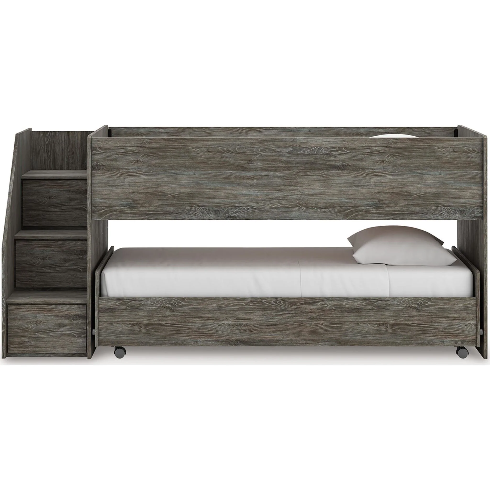 Frandern Twin/Twin Loft Bed - Gray - Image 7