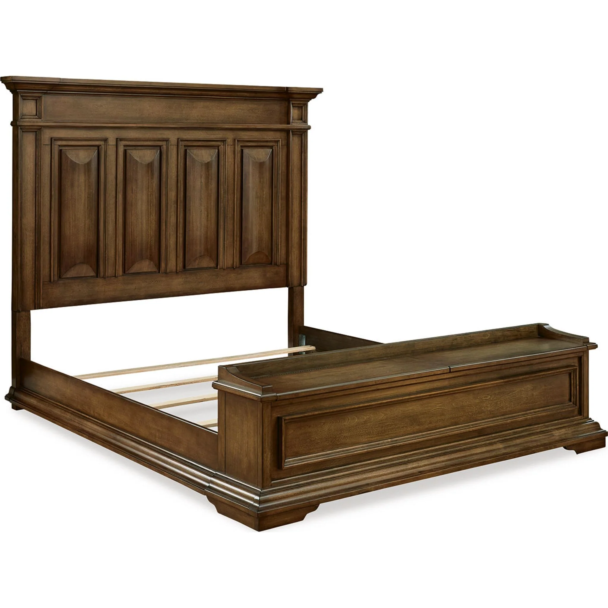 Frantanna King Storage Bed - Brown - Image 3