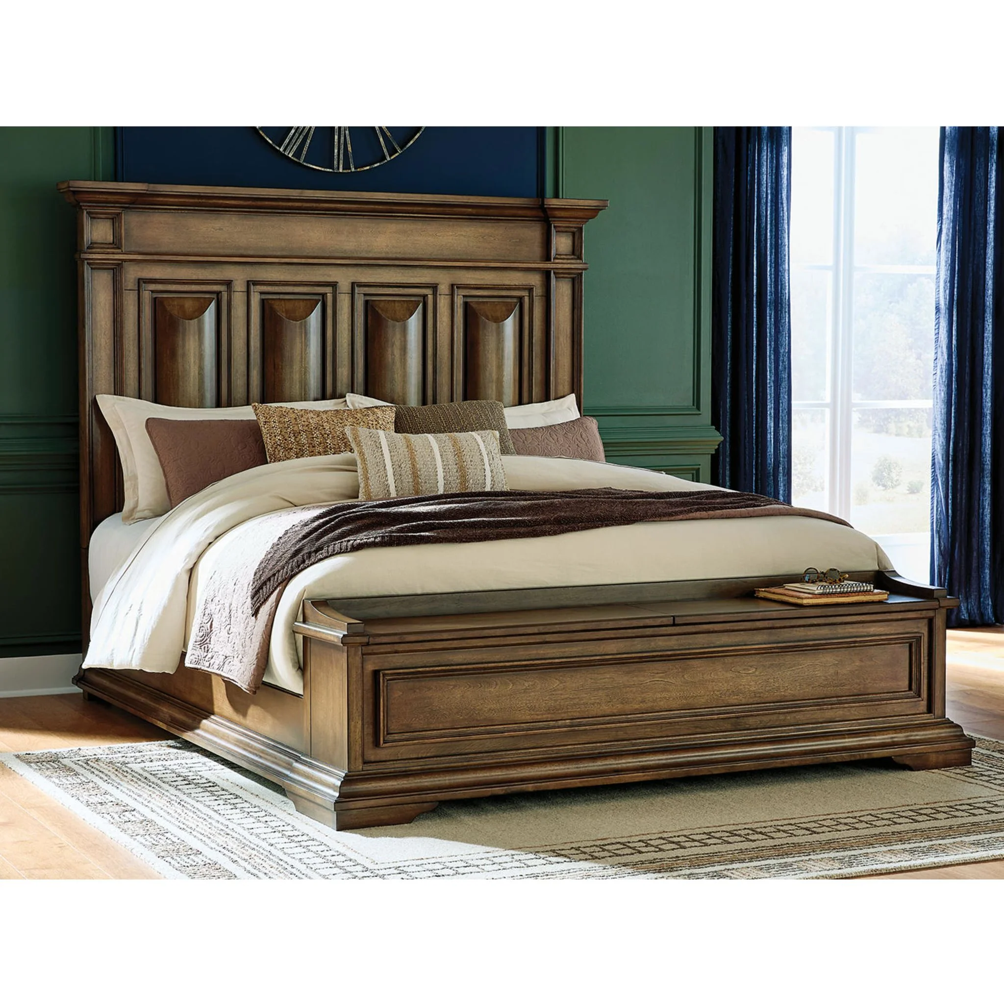 Frantanna King Storage Bed - Brown - Image 5