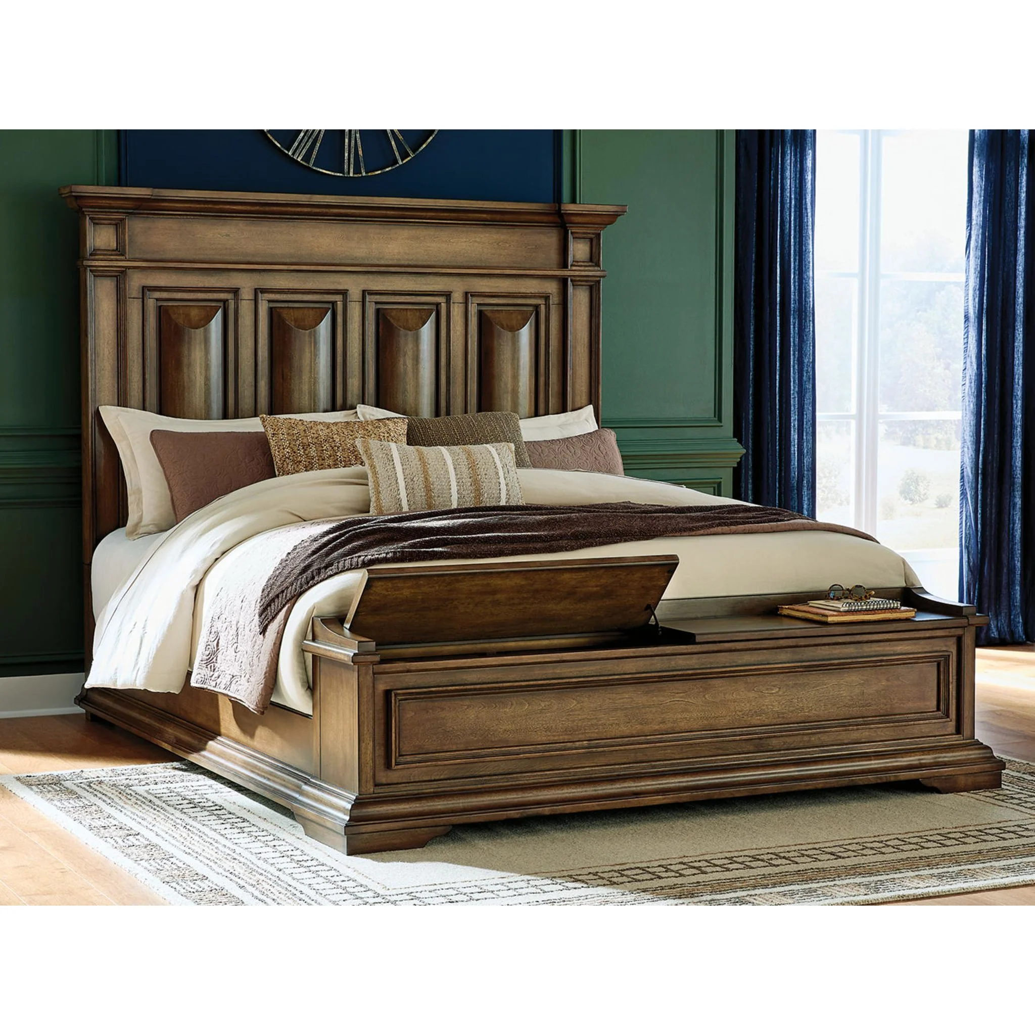 Frantanna King Storage Bed - Brown - Image 8