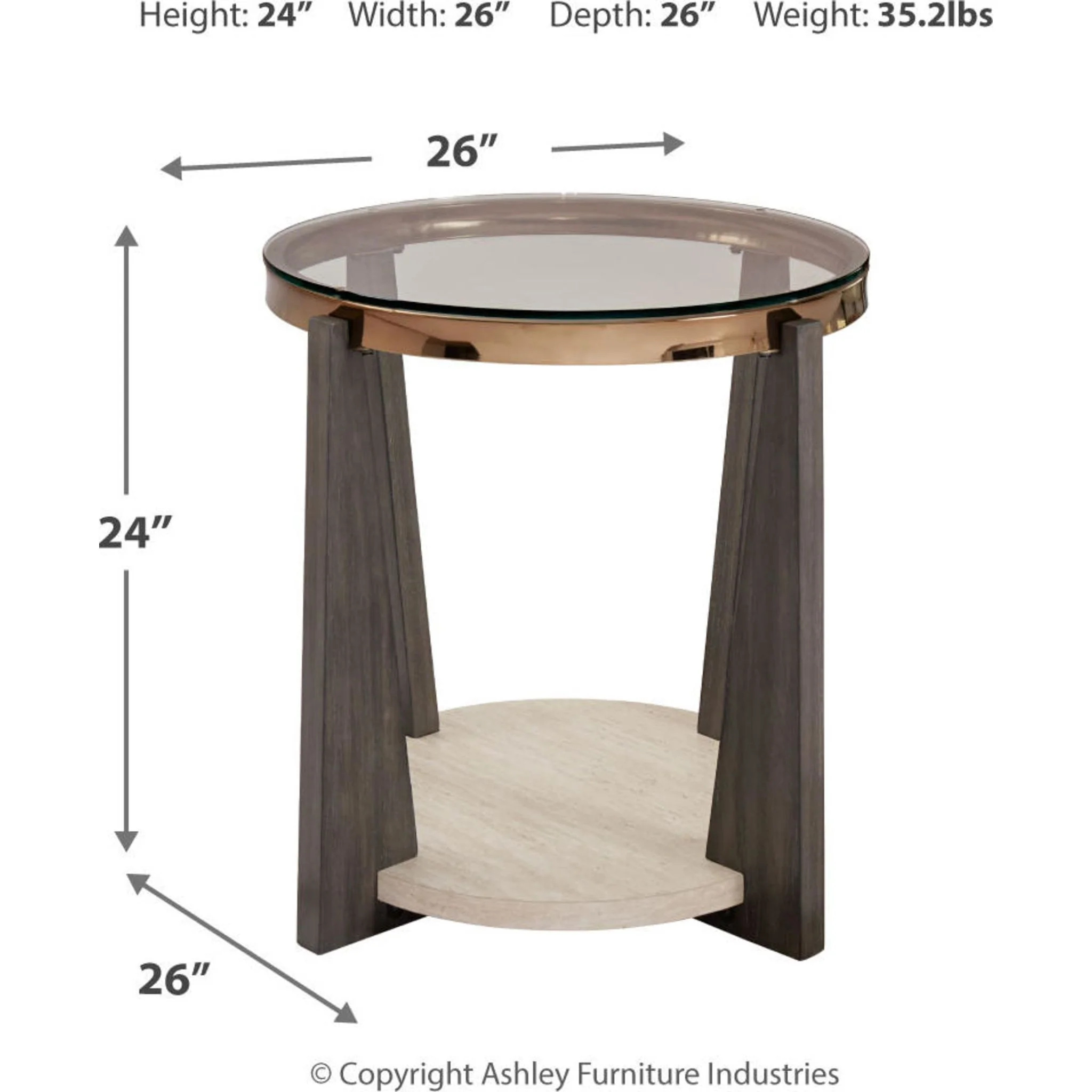 Frazwa End Table - Multi - Image 27