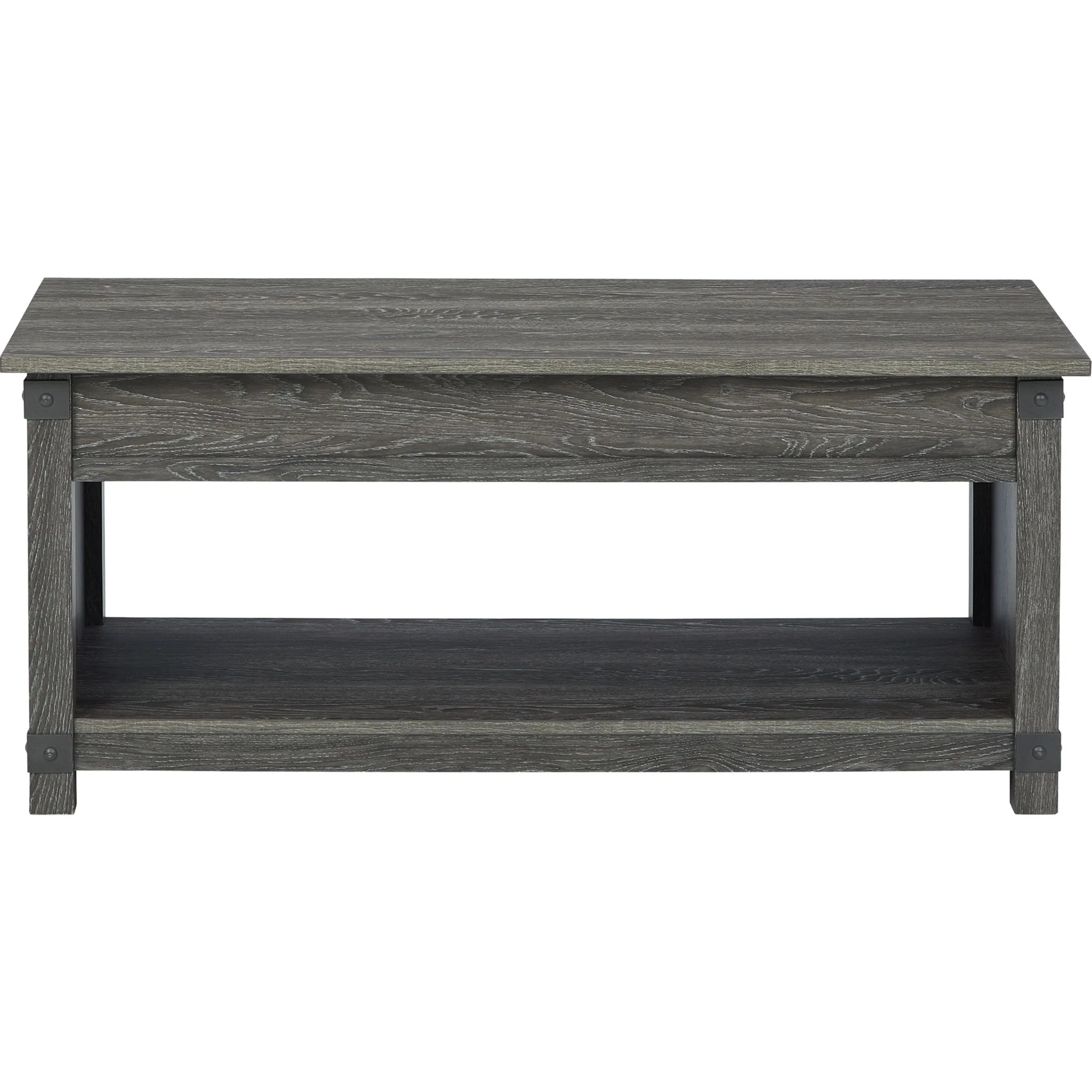 Freedan Coffee Table - Grayish Brown - Image 10